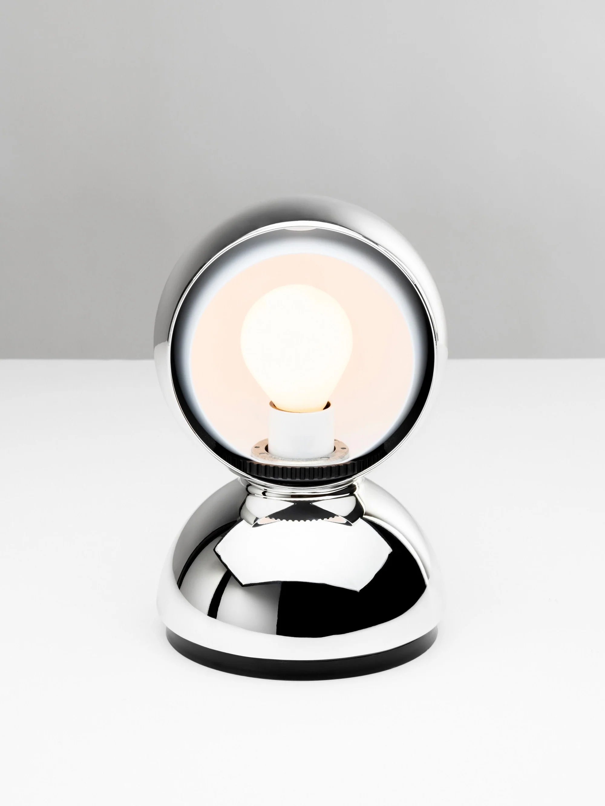 Stolní lampa ECLISSE stříbrná