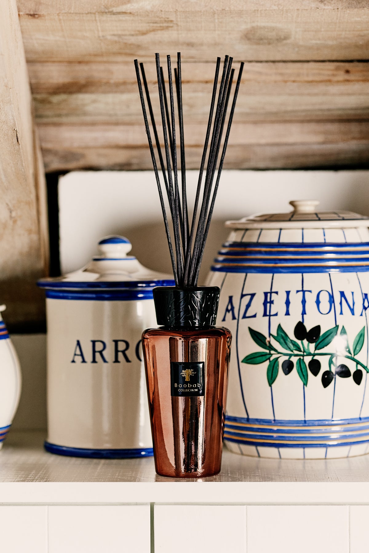 Aroma difuzér LES EXCLUSIVES CYPRIUM s vůní santalového dřeva, papyru a kosatce