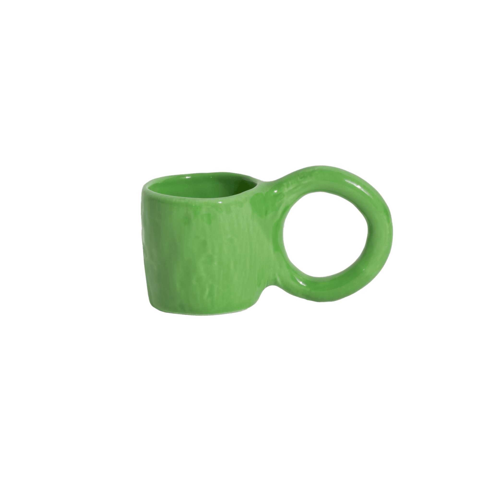 Sada šálků na espresso DONUT zelená