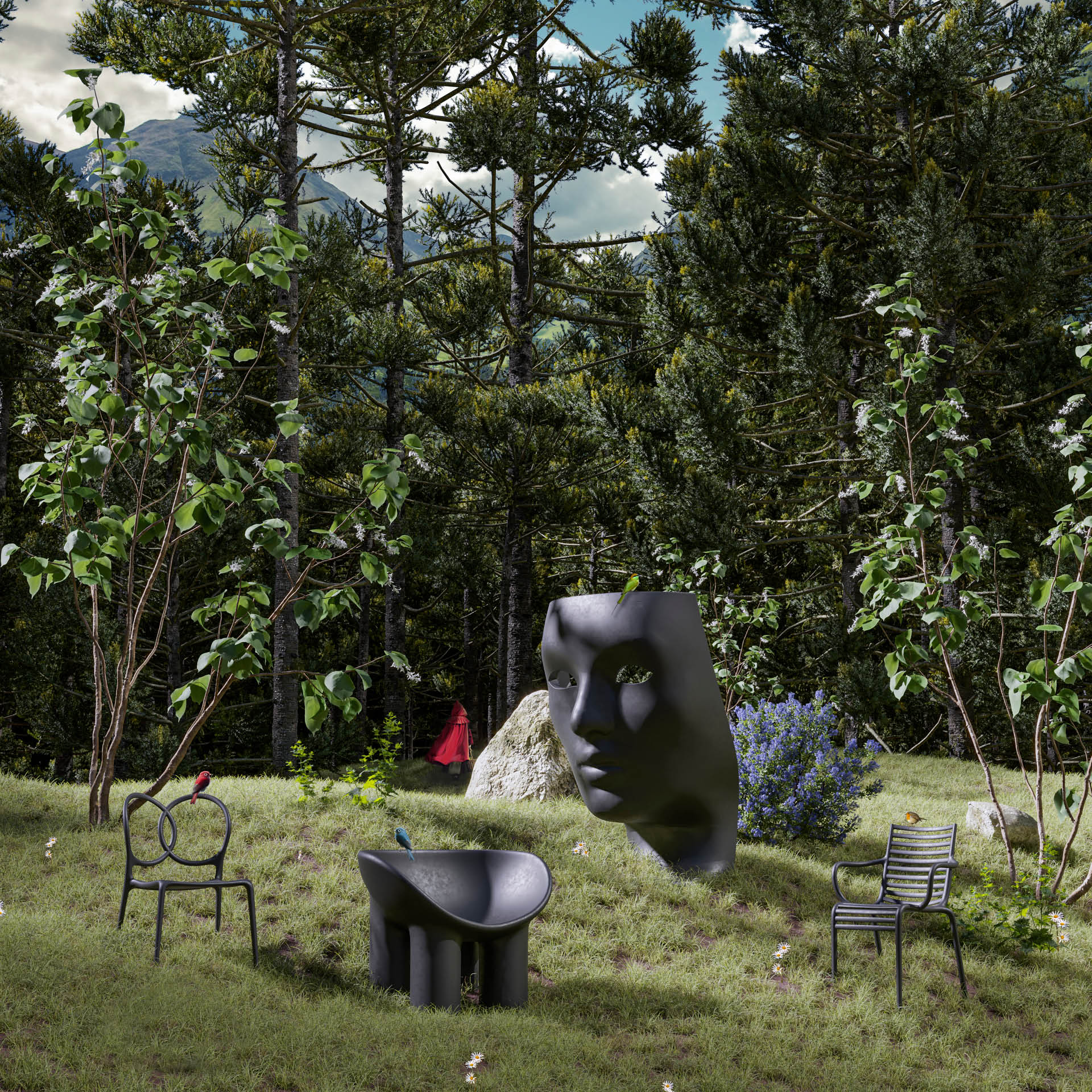 PIP-E Blue chair