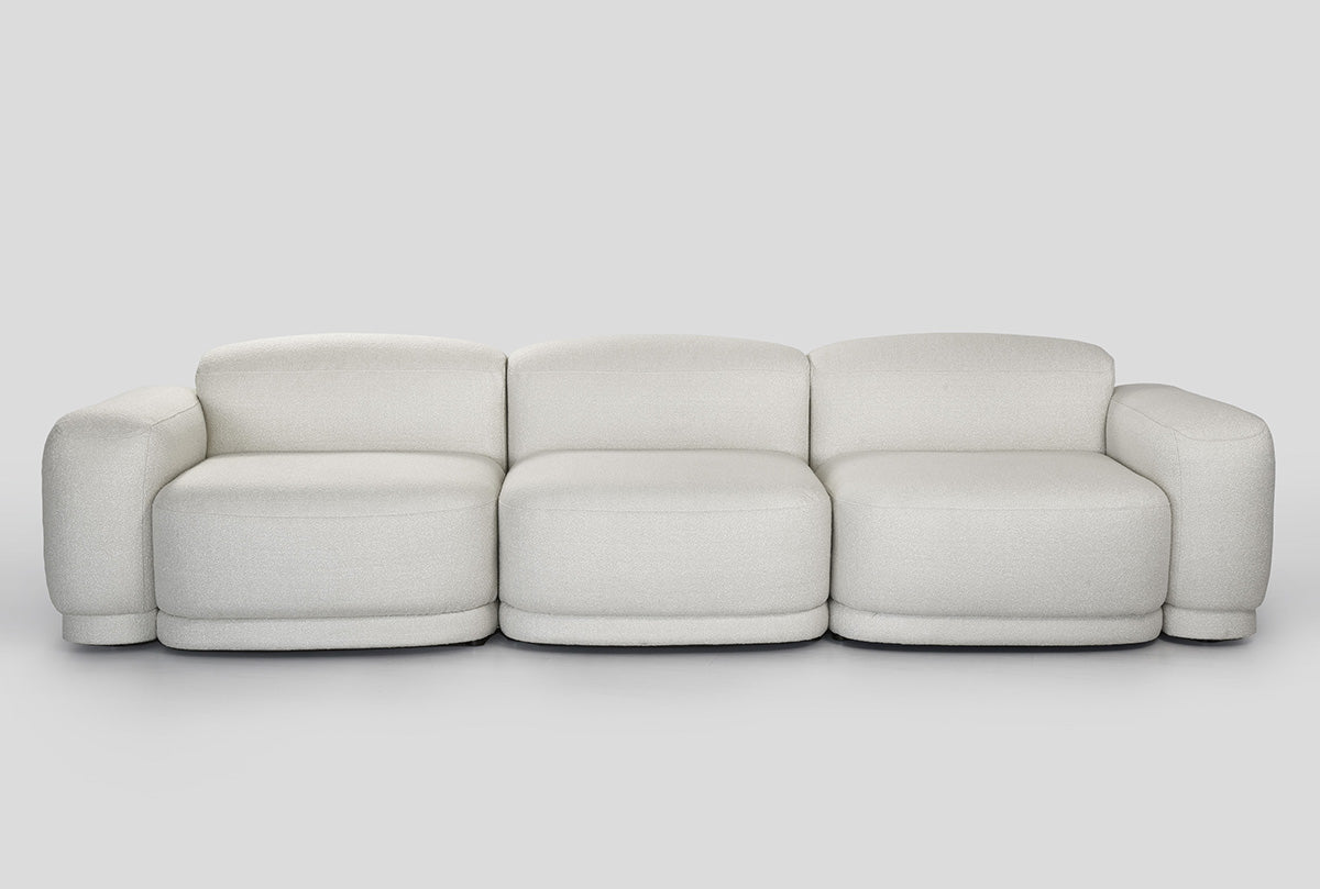 2-Seater Upholstered Modular Sofa REM