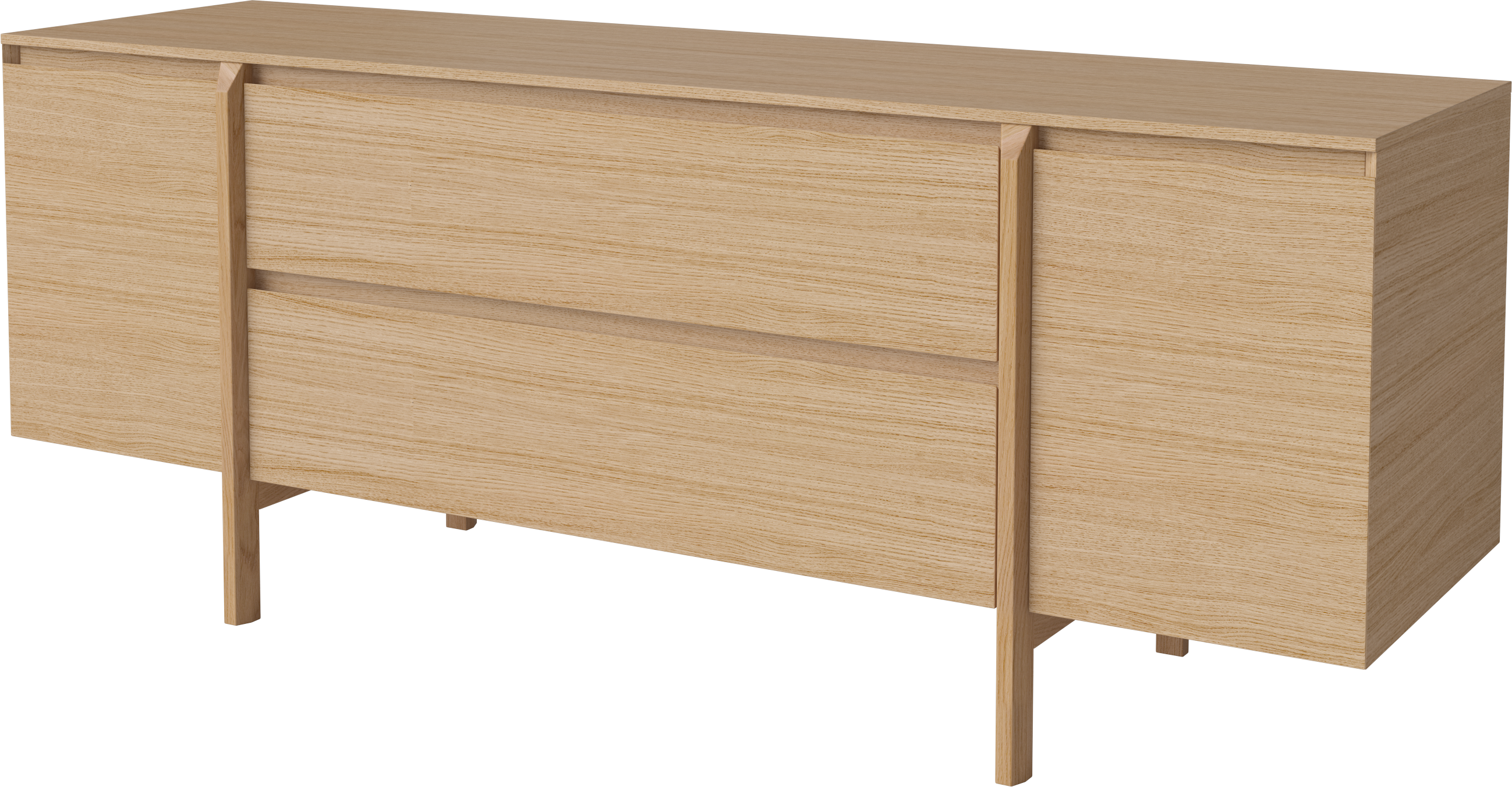 Komoda DAIA z dubového dřeva