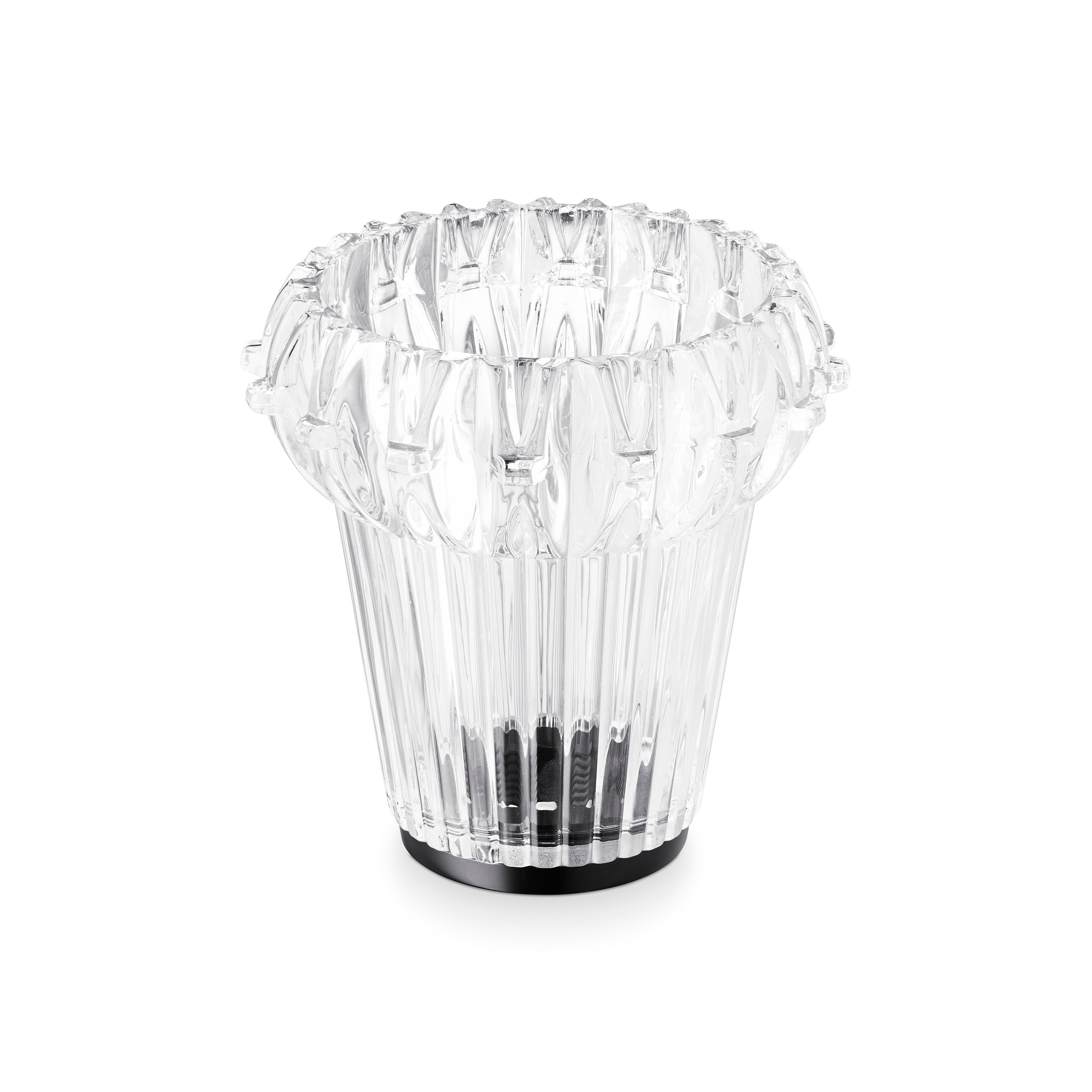 Nástěnné svítidlo NOVÁ VLNA OPTIK růžové sklo