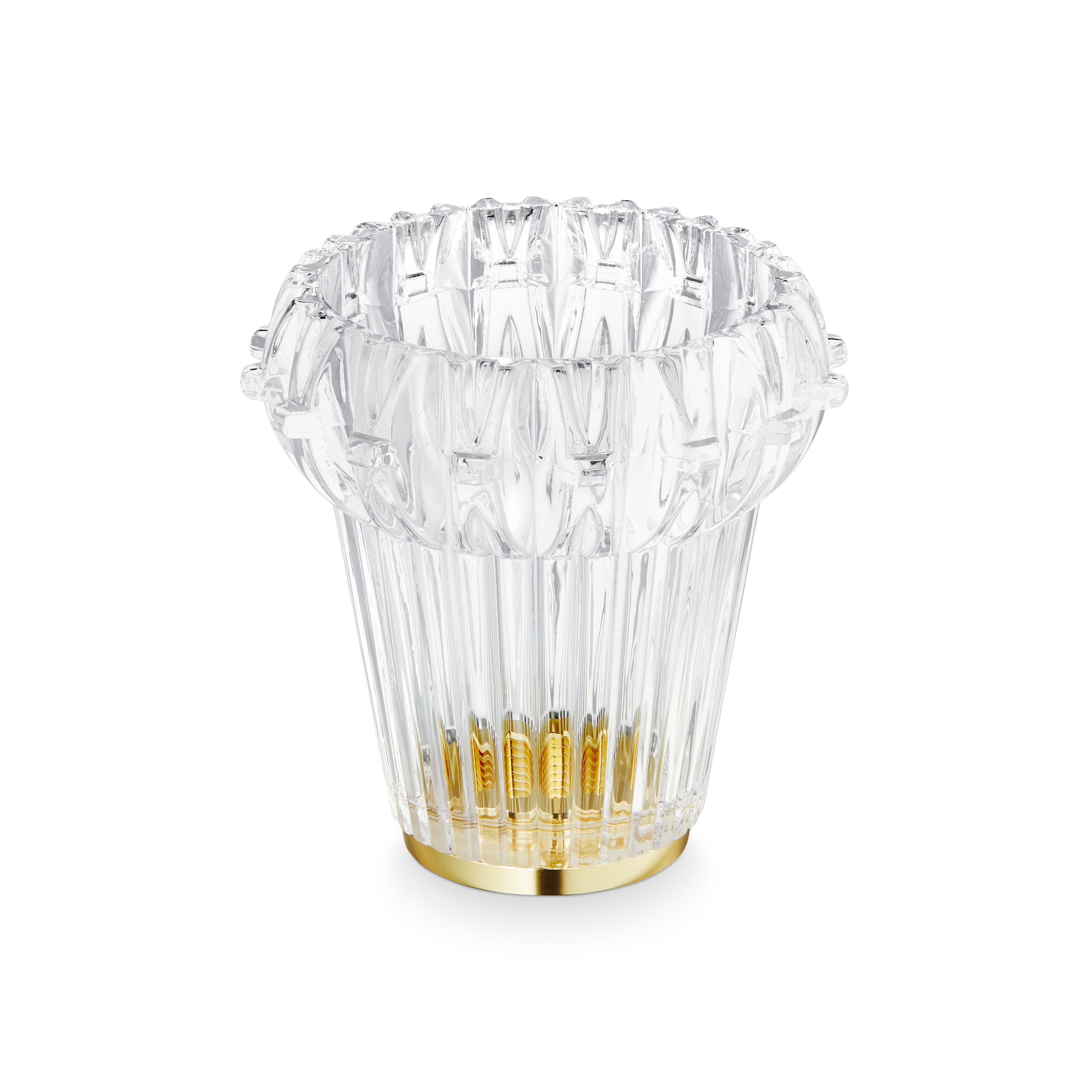 Nástěnné svítidlo NOVÁ VLNA OPTIK růžové sklo