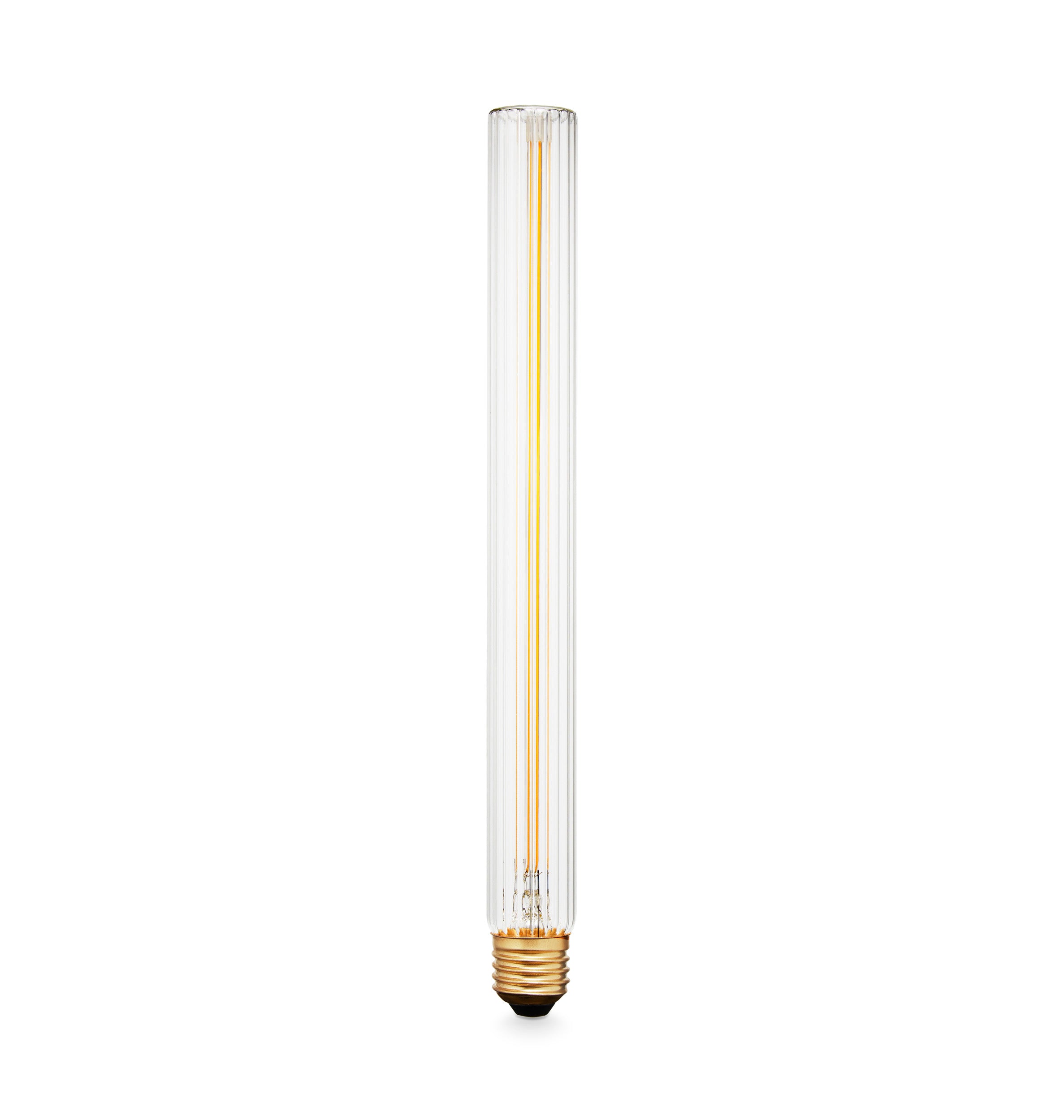 Plisse Ribbed Tube Bulb