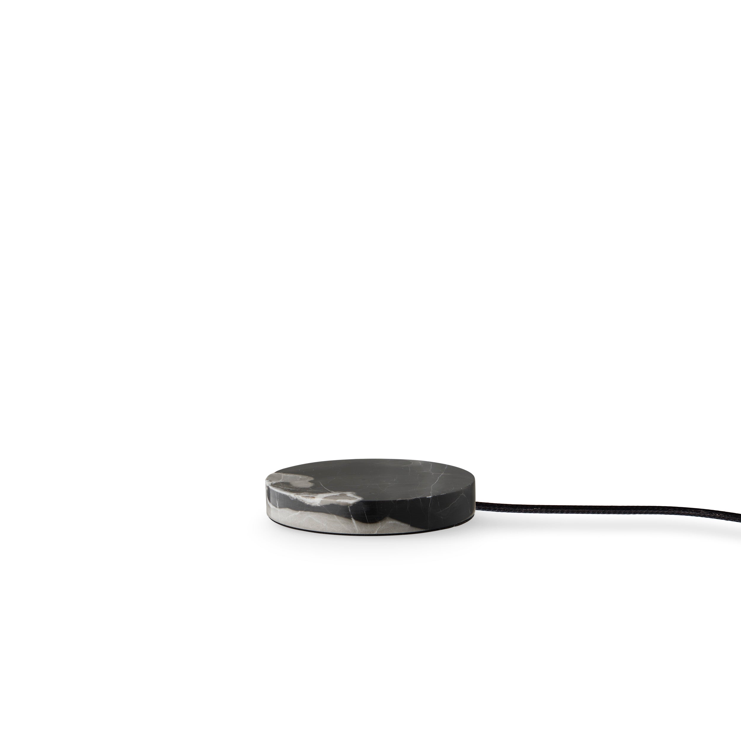 Portable lamp TRIP NO. 2 gray marble with smoky glass