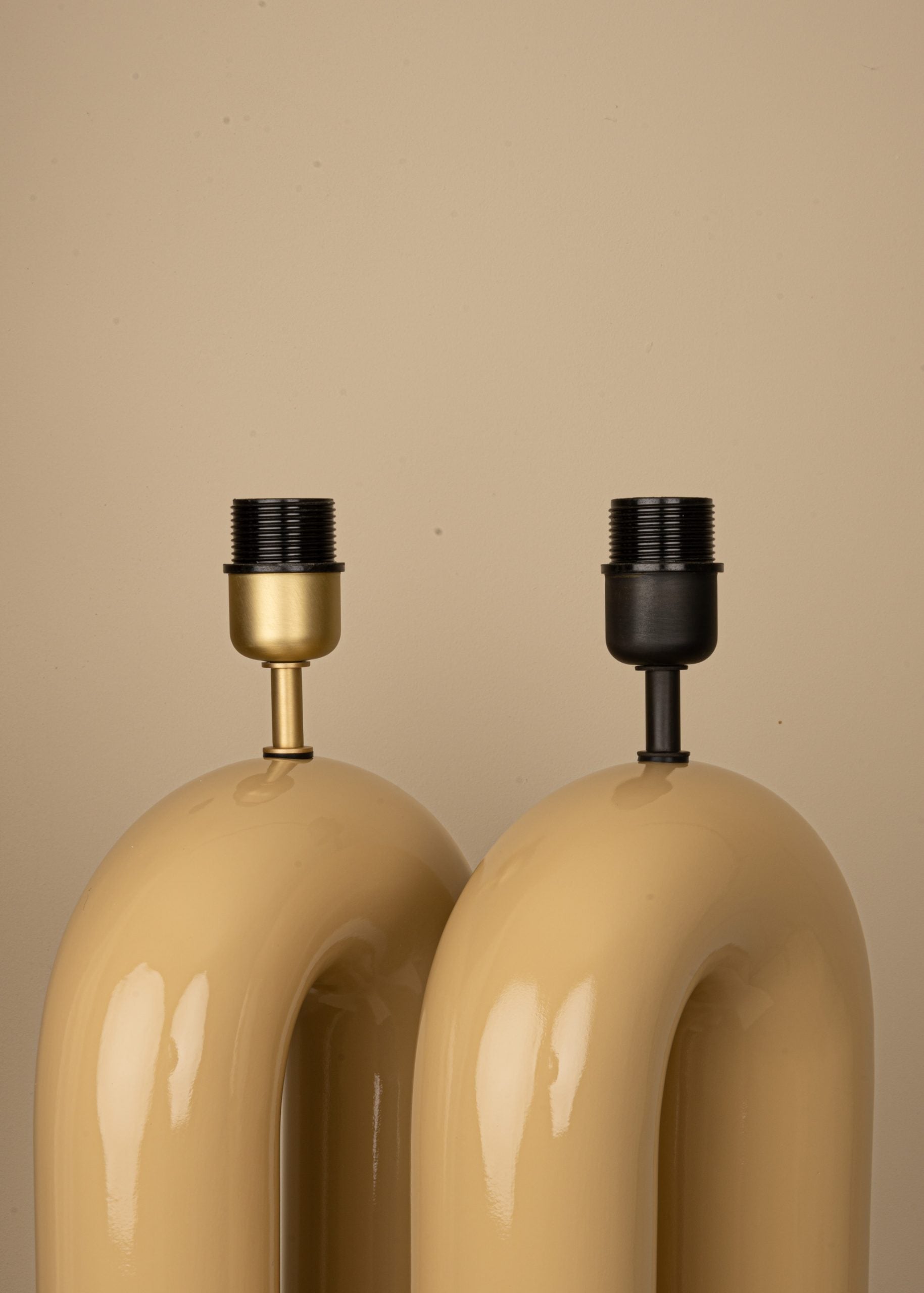 Stolní keramická lampa ARKO béžová
