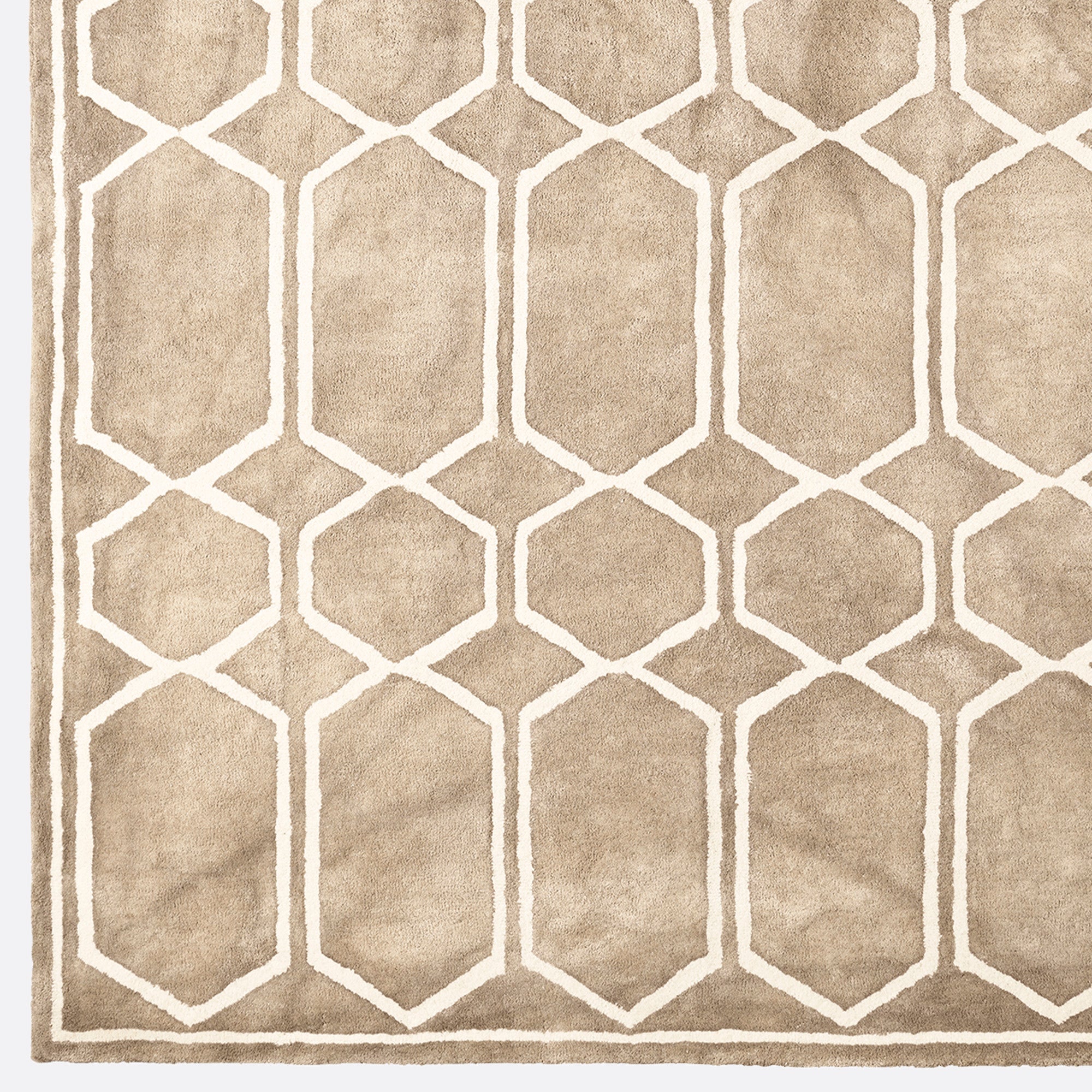 Beige TIE DYE rug