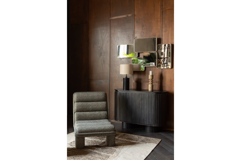 Skříňka KENJI tmavě hnědé mango dřevo