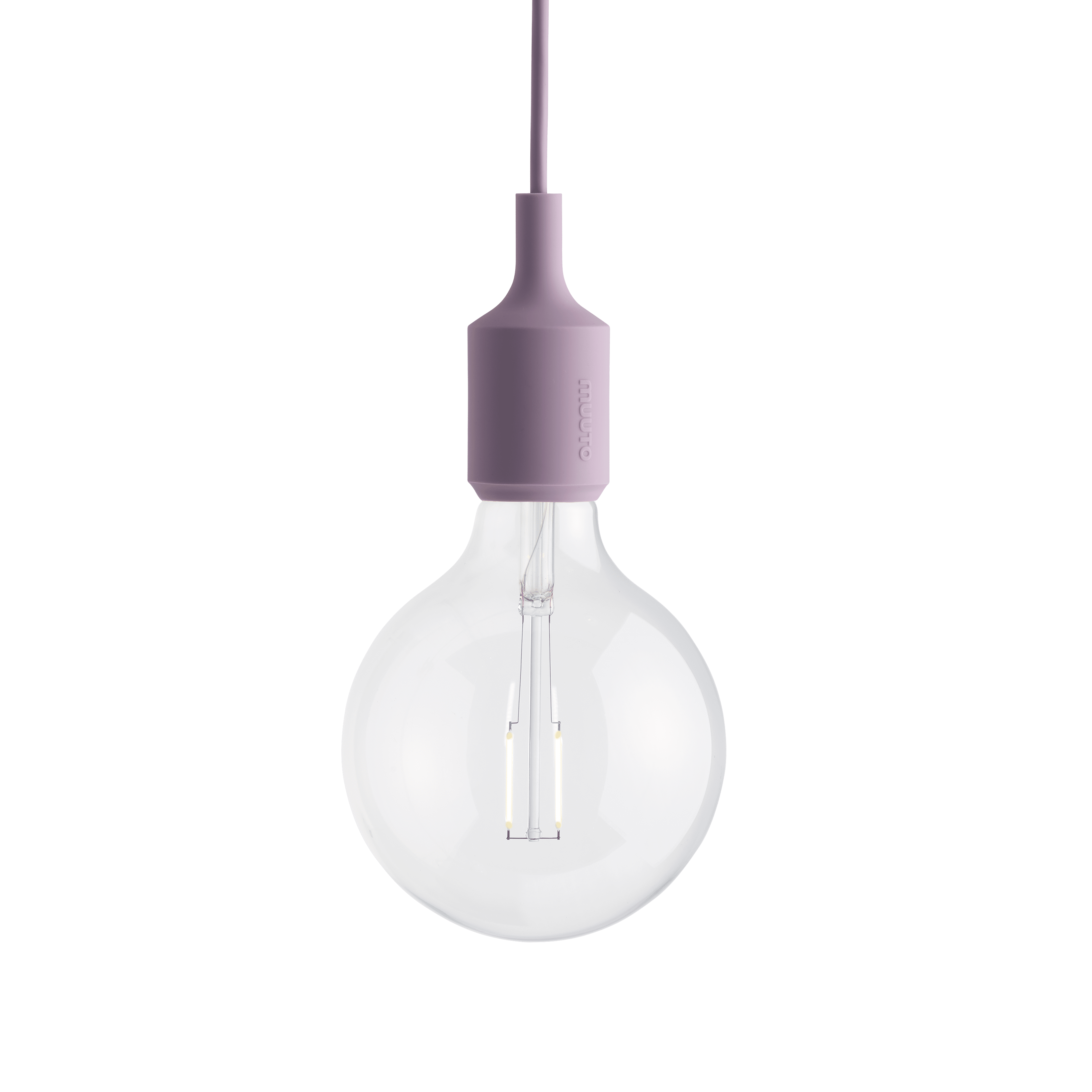 Závěsná lampa E27 lila