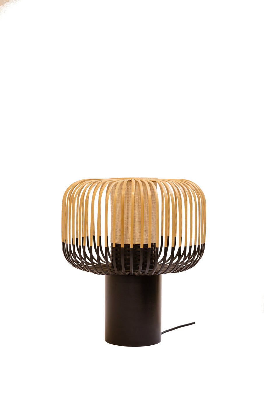 Stolní lampa BAMBOO černá