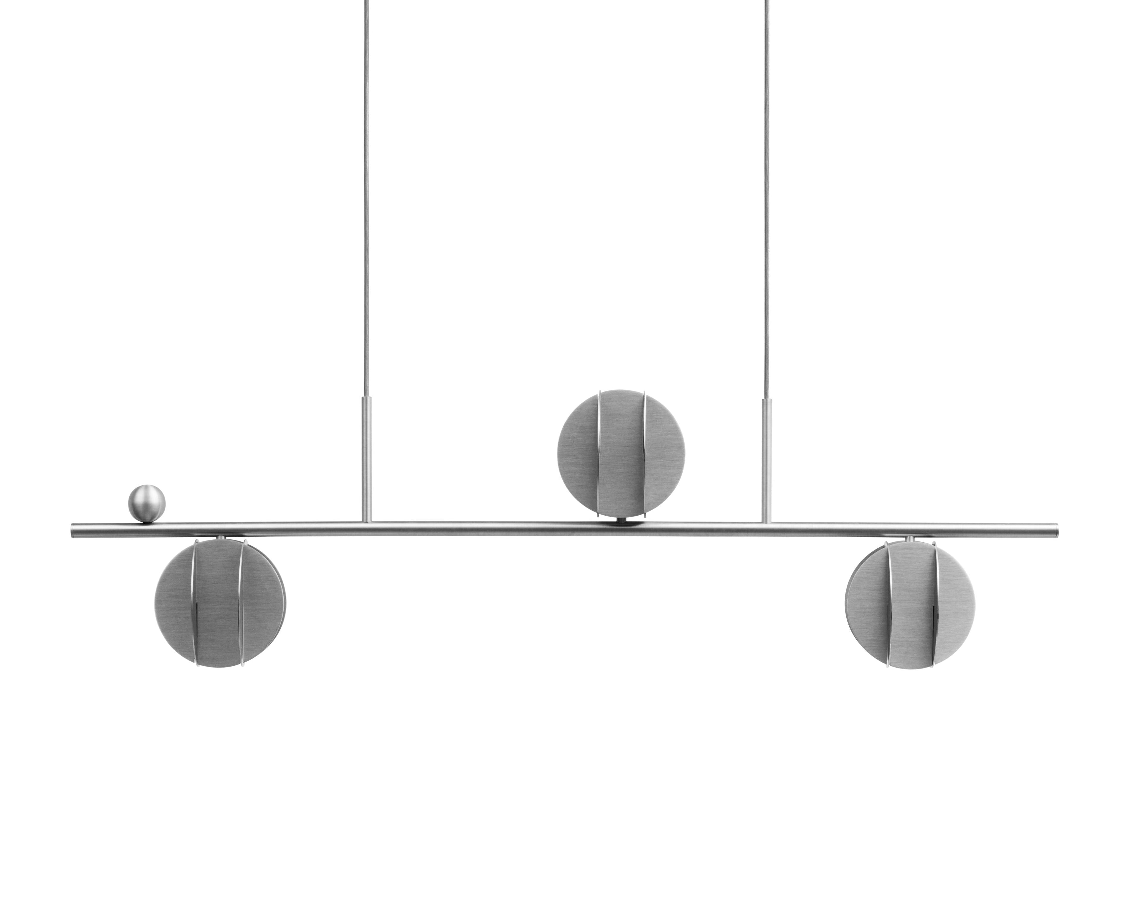 Závěsná lampa EL HORIZONTAL ocel
