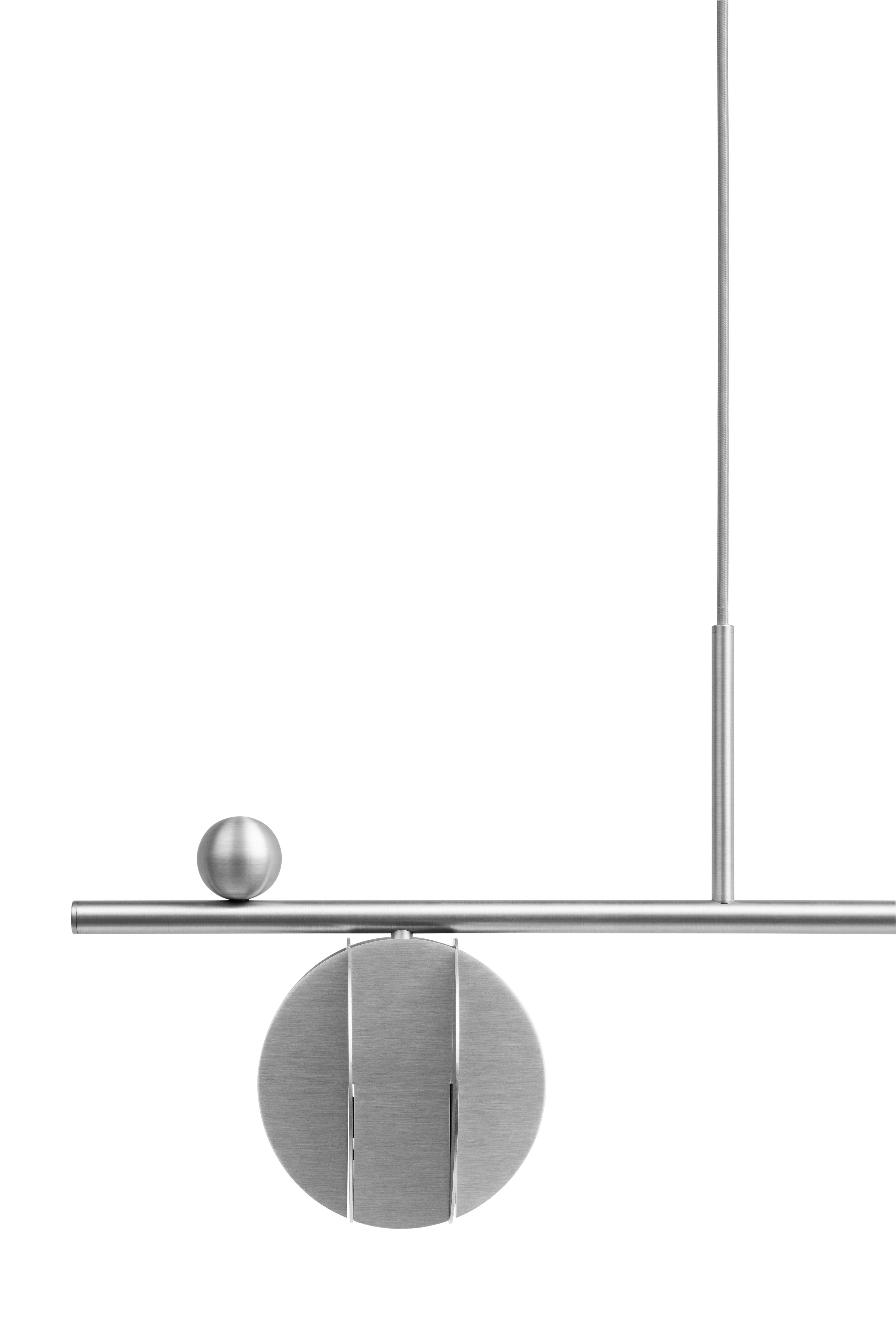 Závěsná lampa EL HORIZONTAL ocel