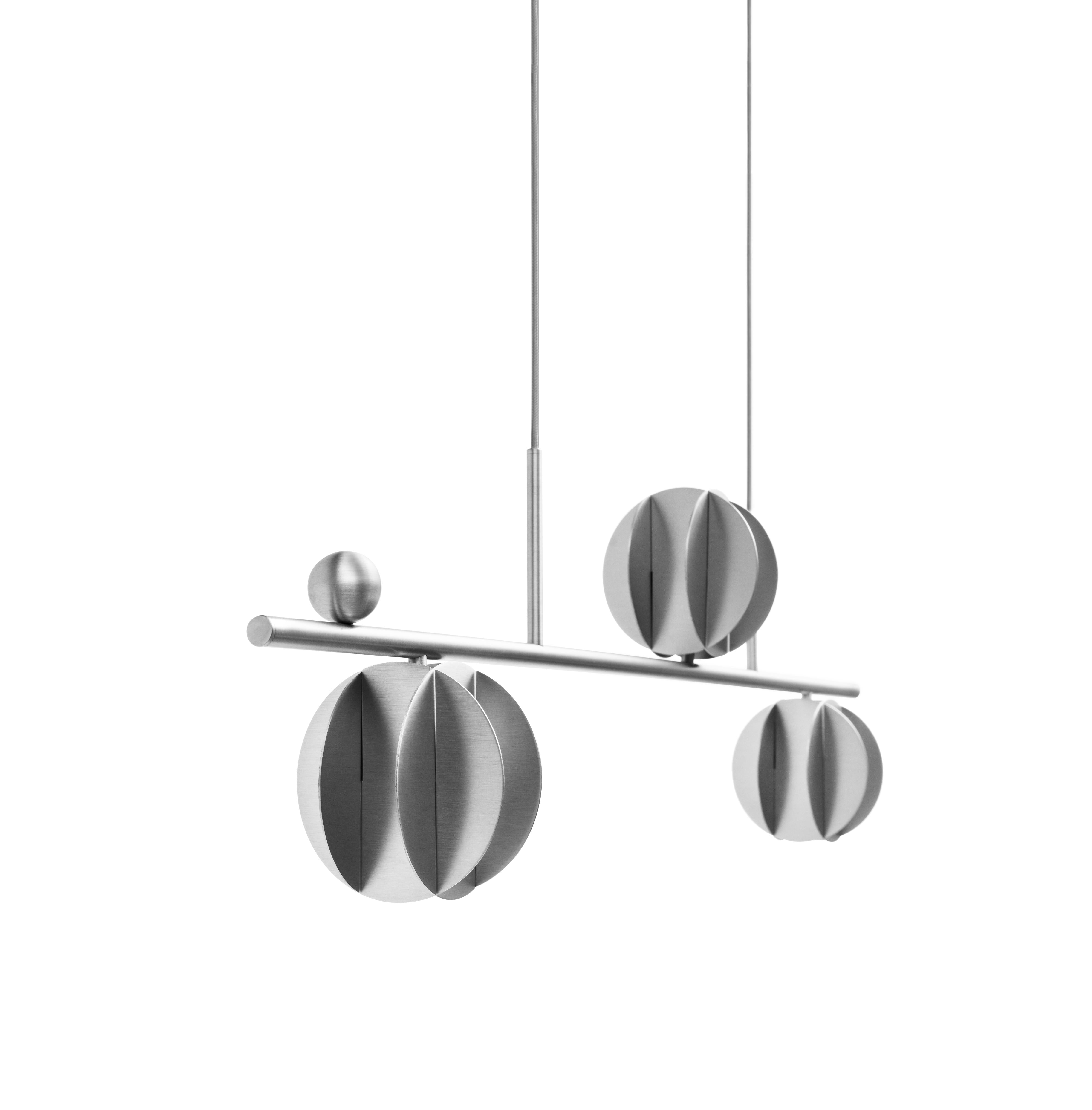 Závěsná lampa EL HORIZONTAL ocel