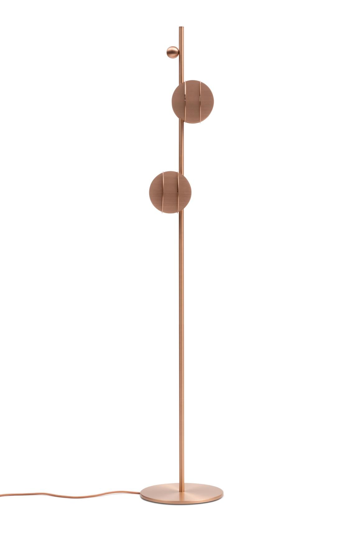Stojací lampa EL měď