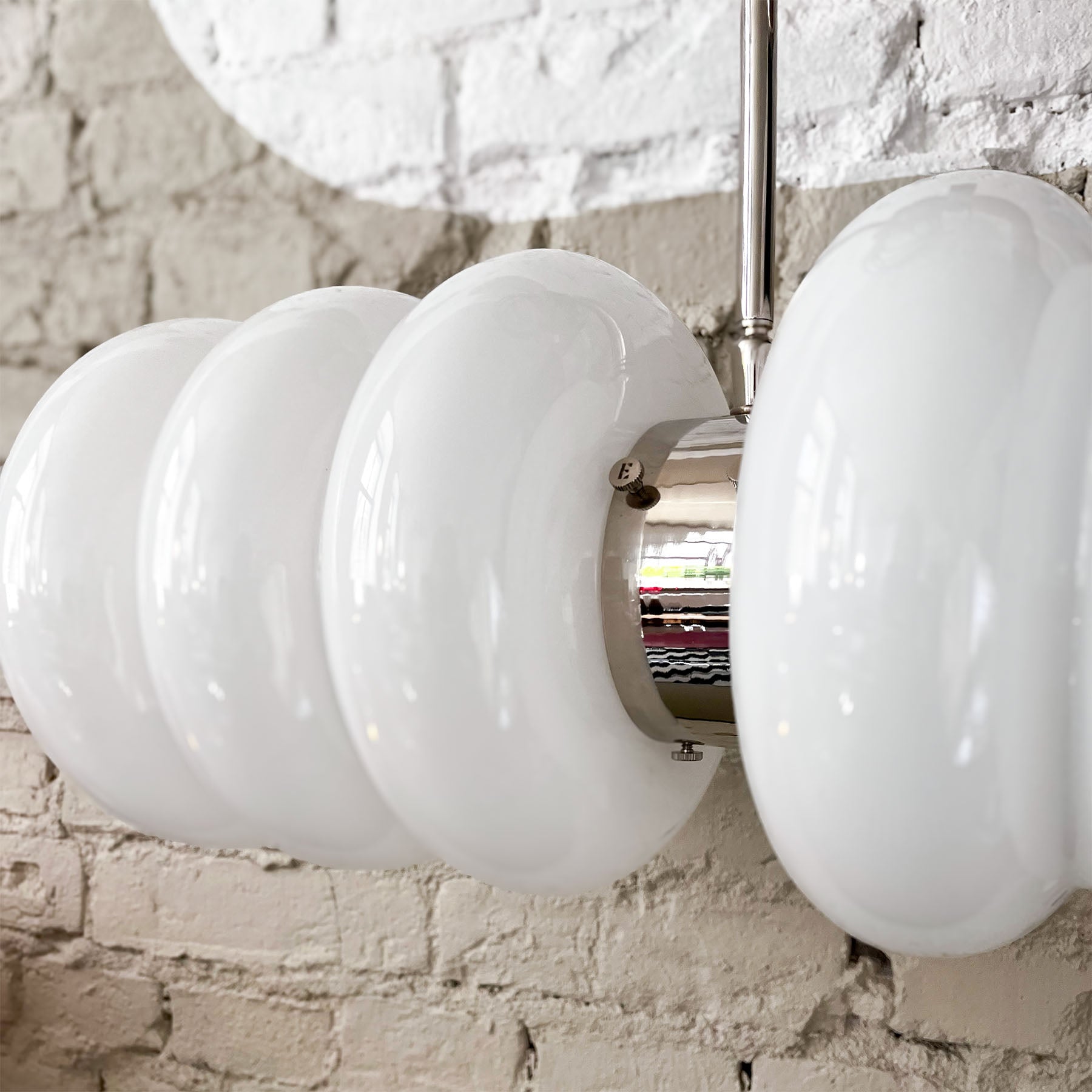 BIBE Nickel Chandelier