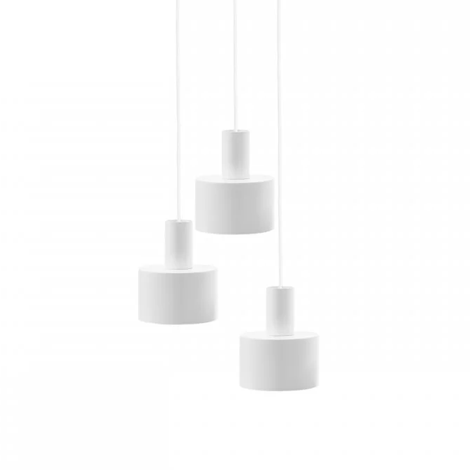Lampa wisząca ENKEL 3P biały – Ummo