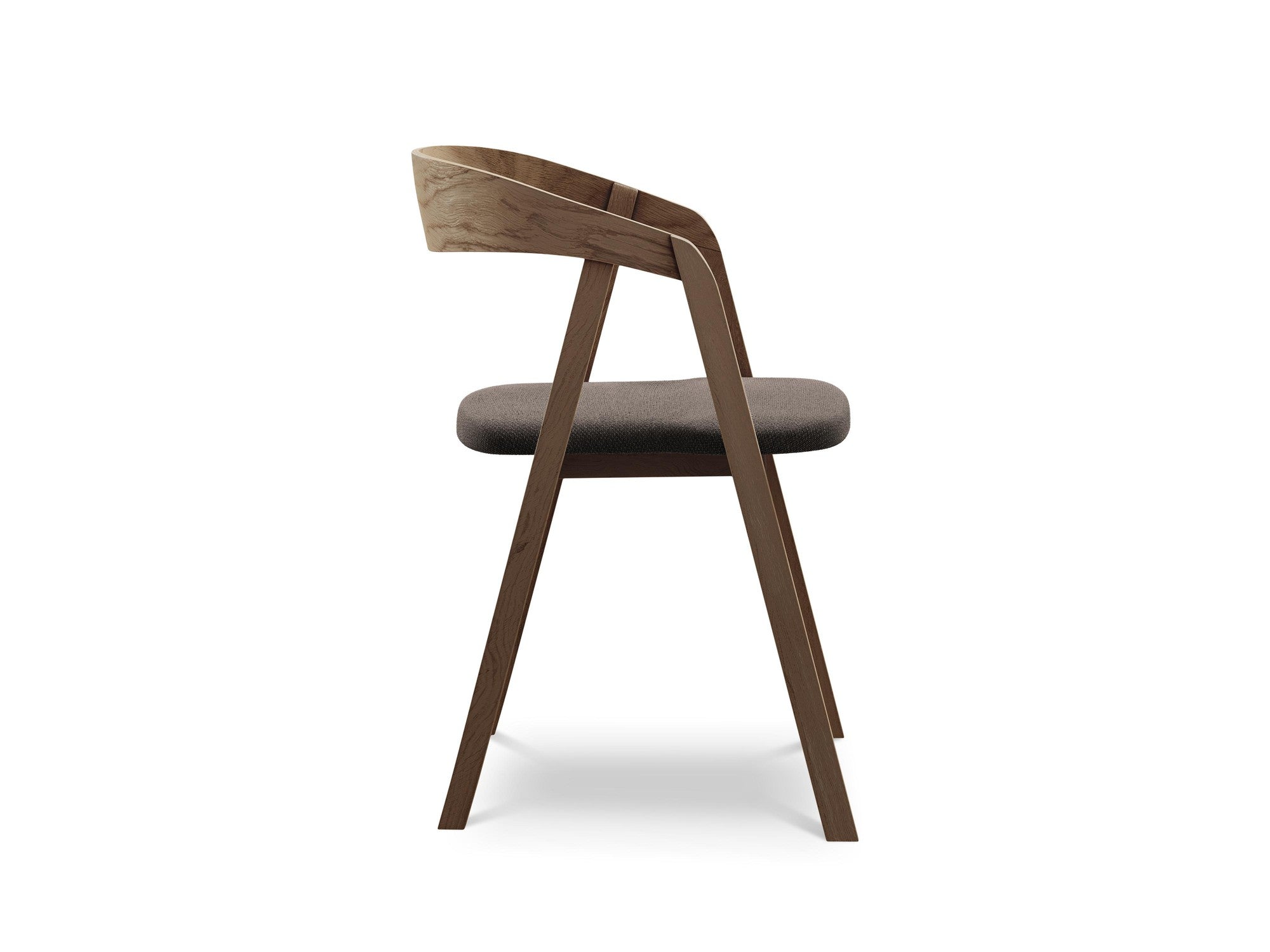 ERIKA Chair in Chocolate Boucle with Beech Base