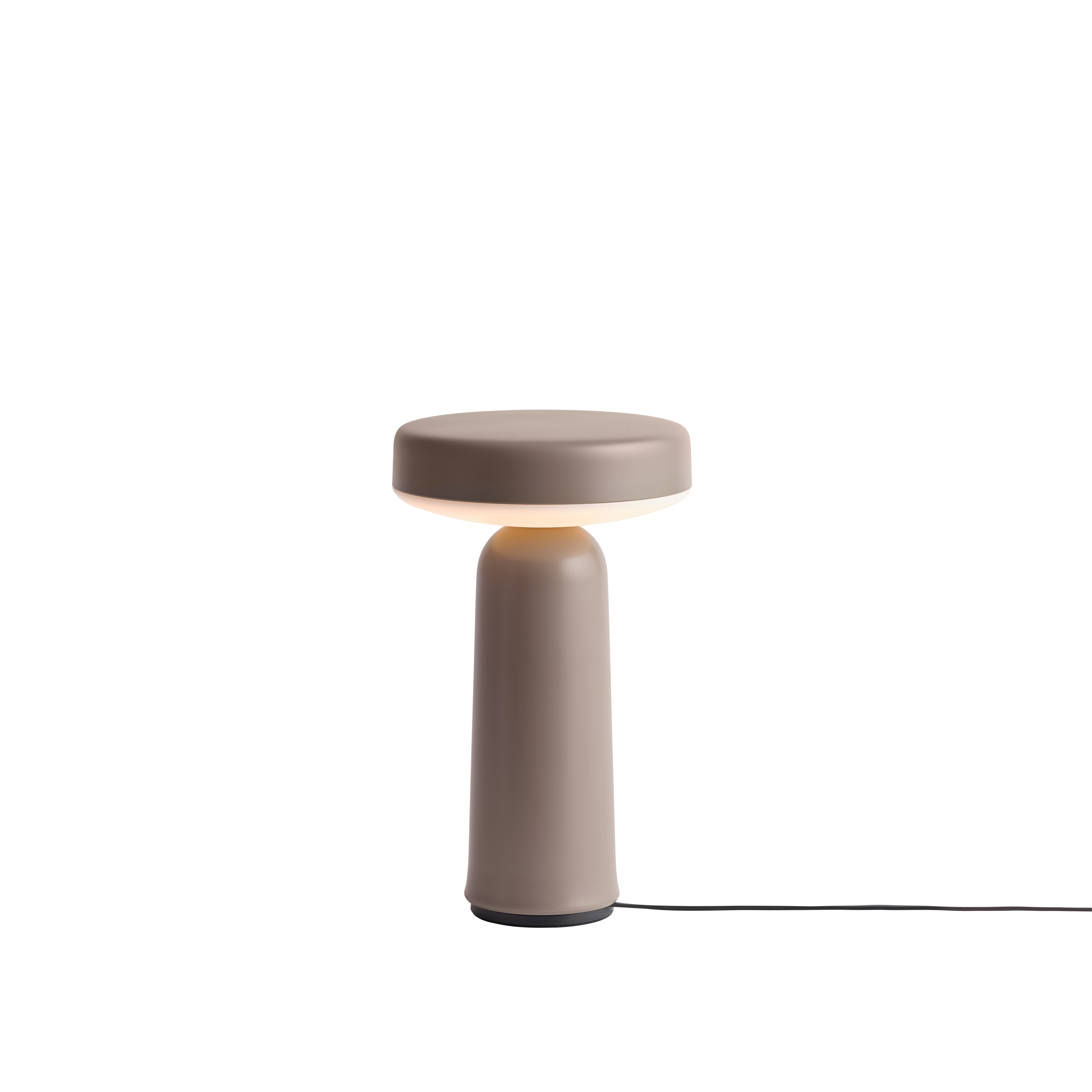 Přenosná venkovní lampa EASE taupe