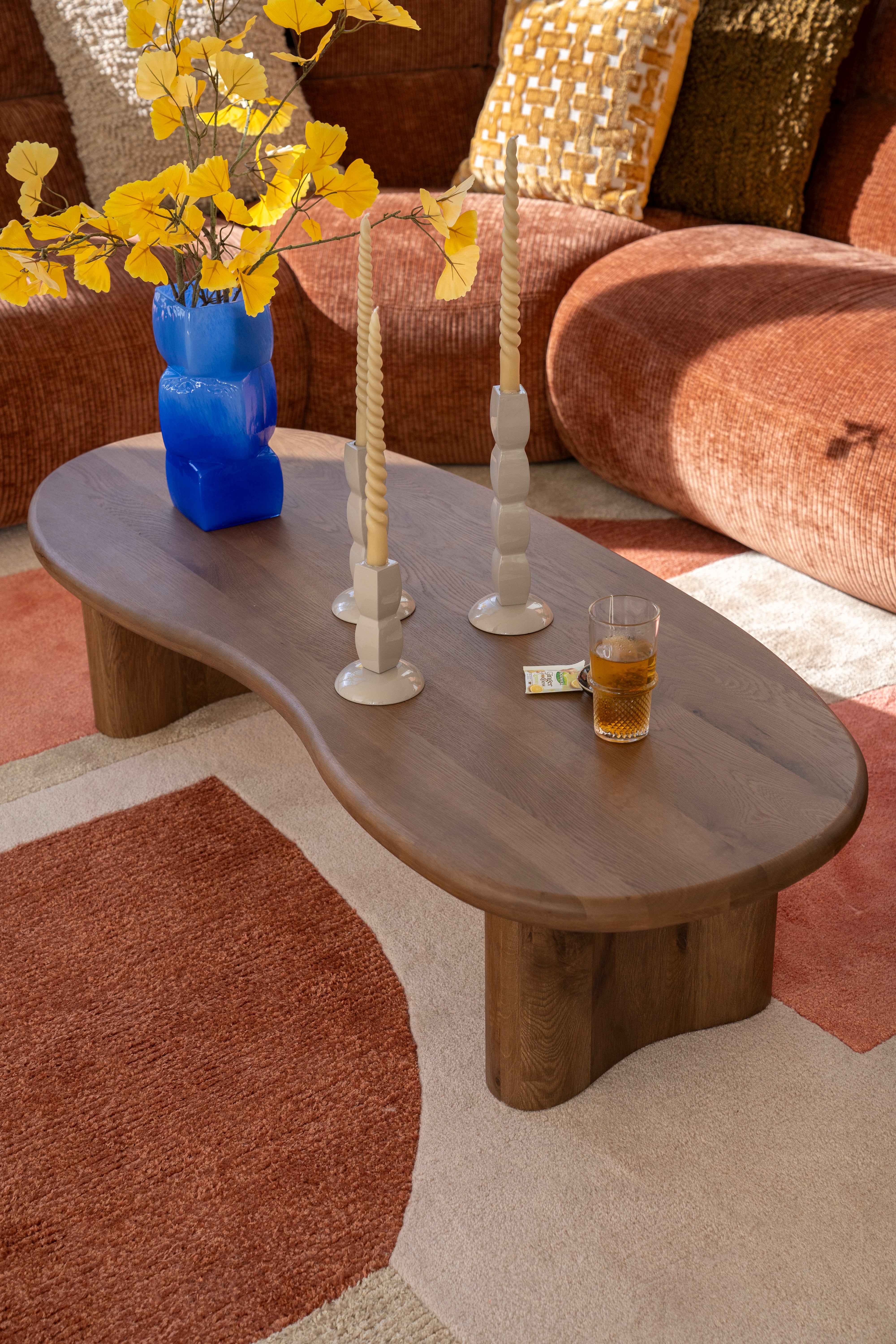JOSH Coffee Table Dark Oak Wood