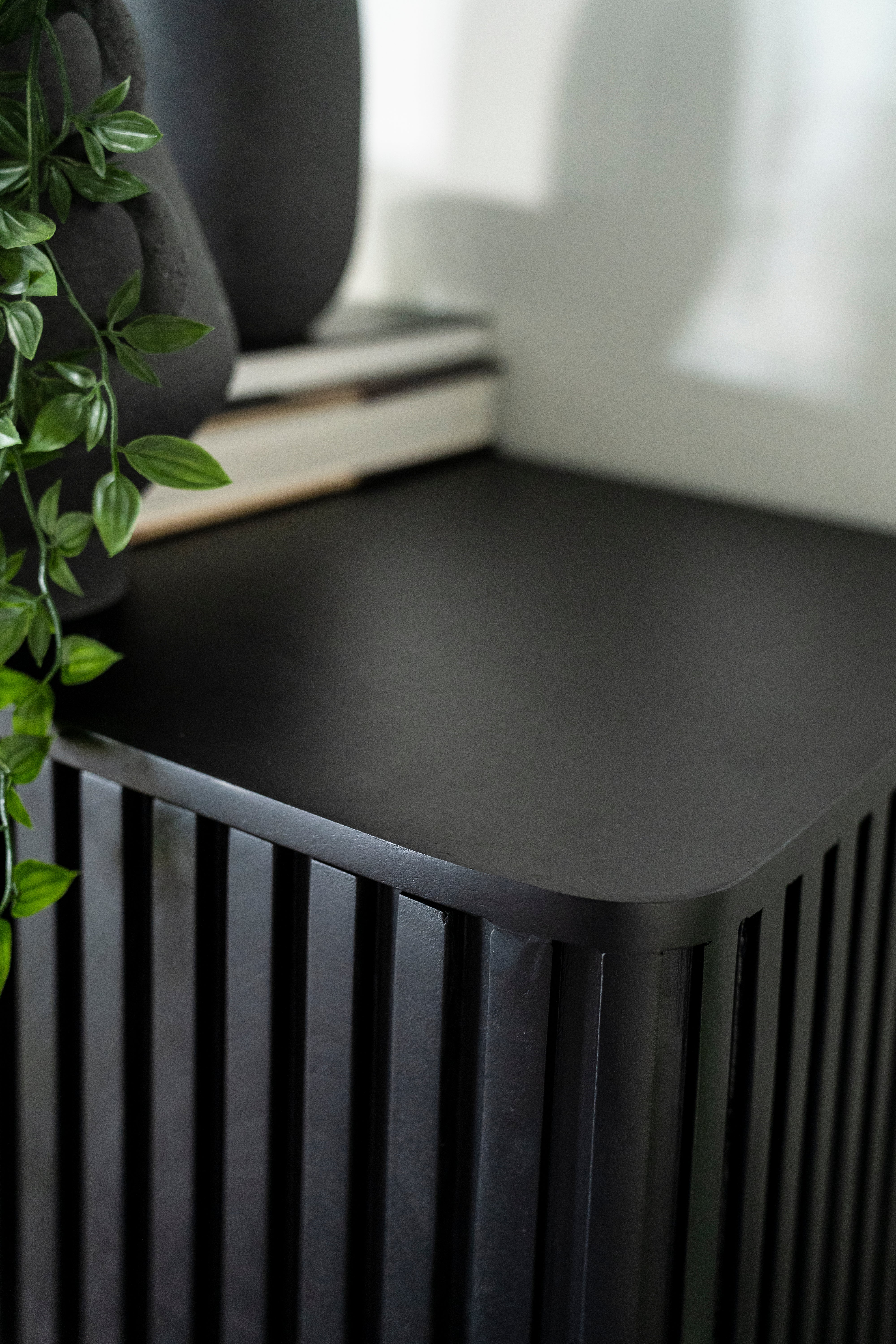 Televizní stolek REMI černé mango dřevo