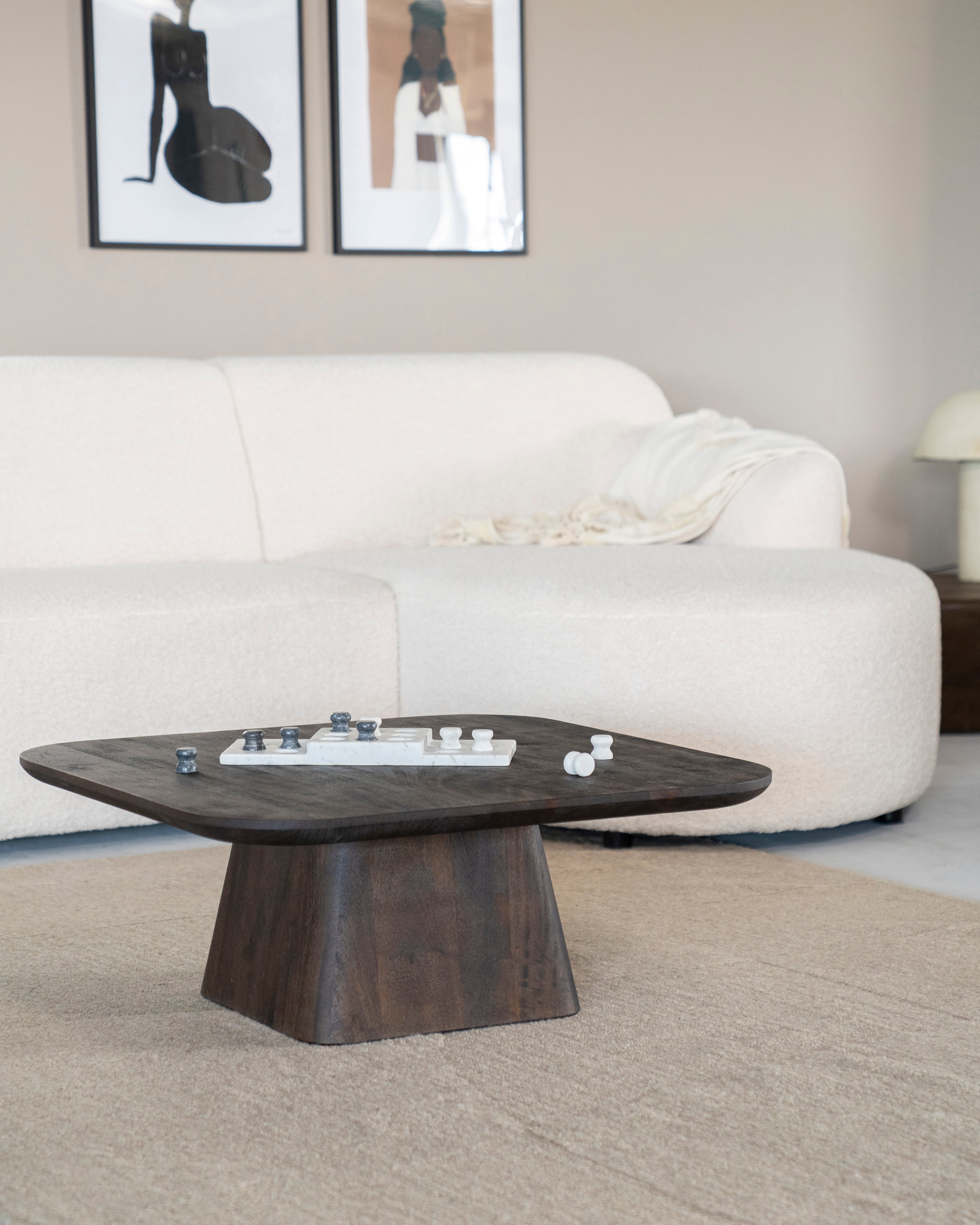 ARON Mango Wood Coffee Table