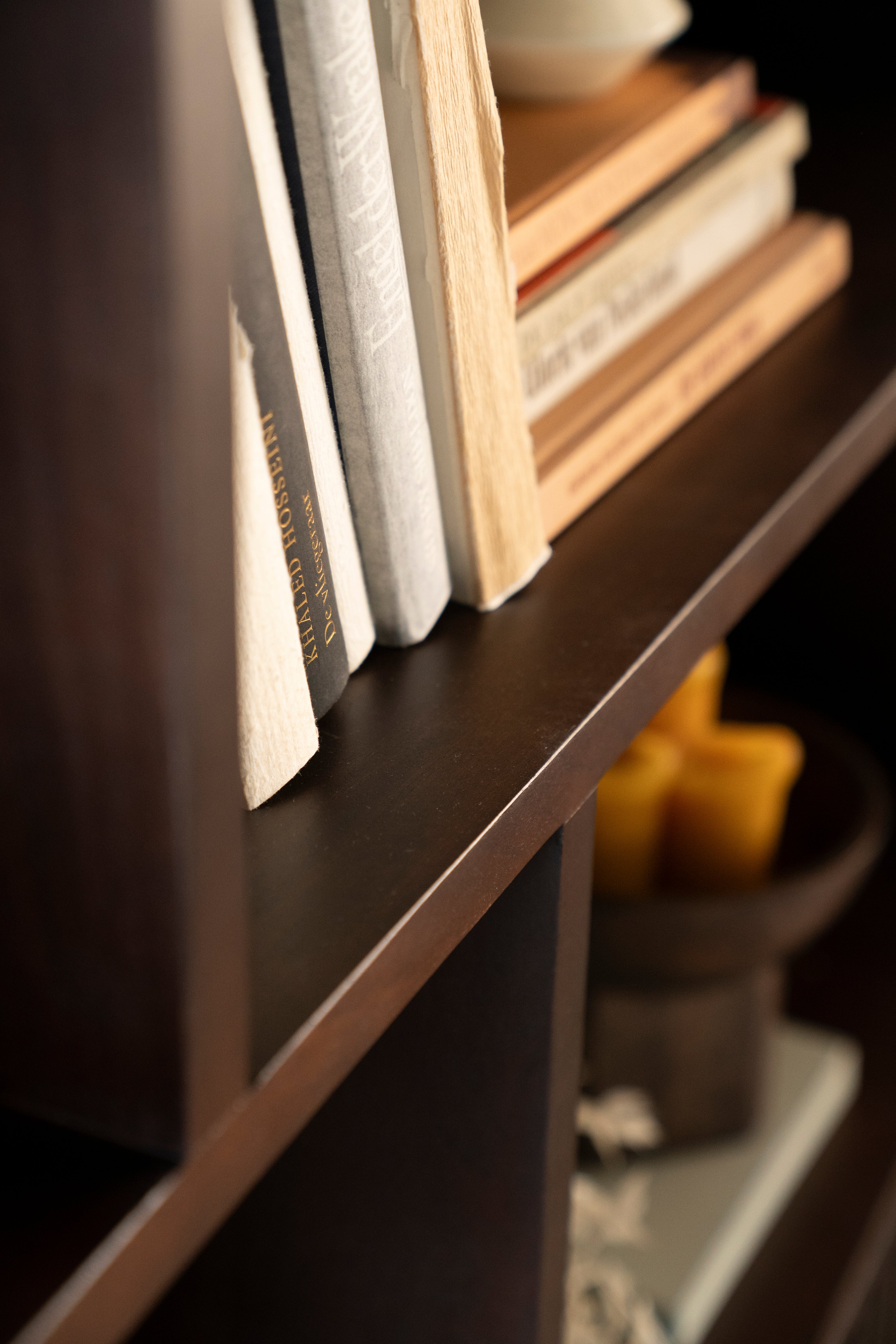 Regál REMI tmavě hnědé mango dřevo