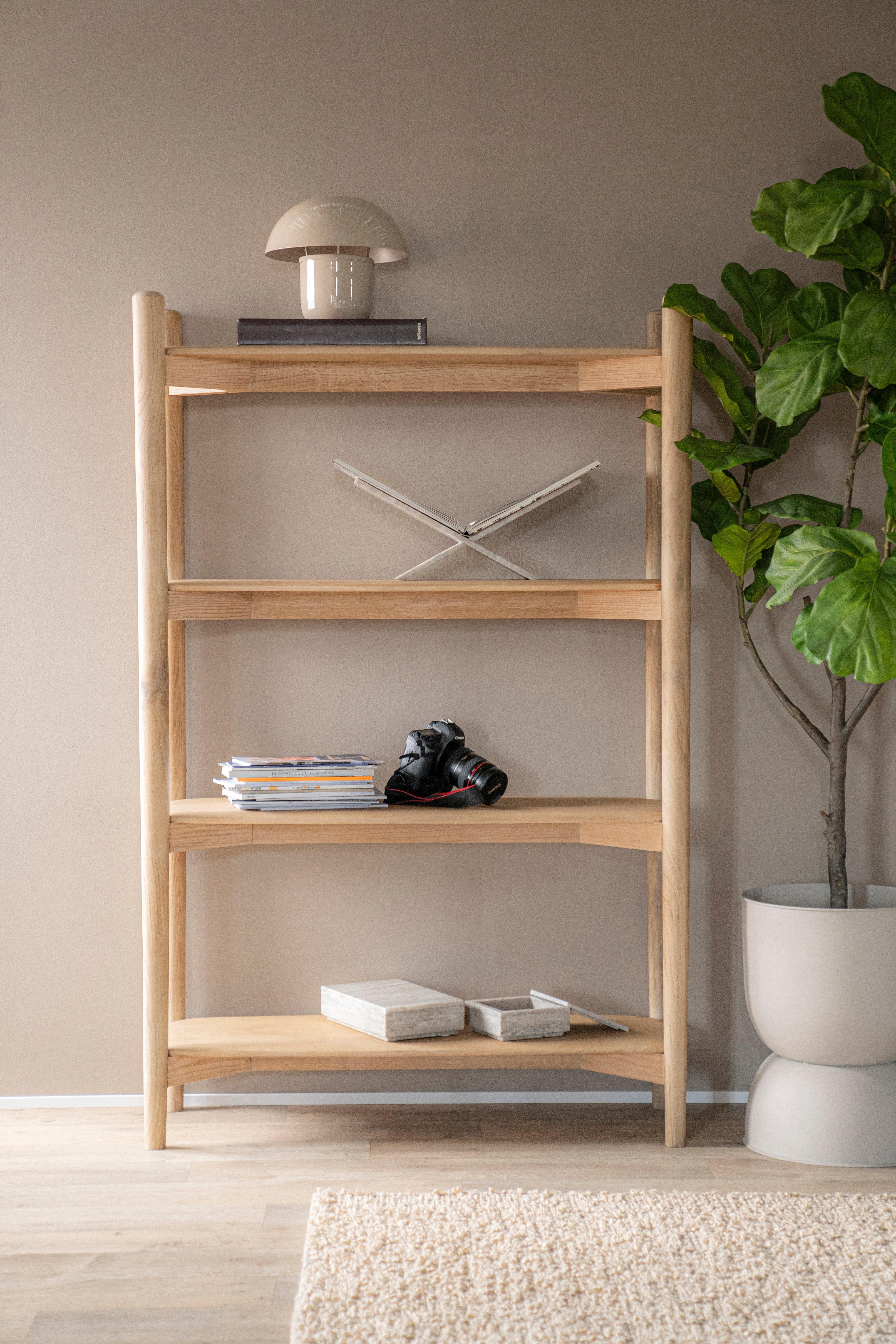 SELBU Shelf Oak Wood