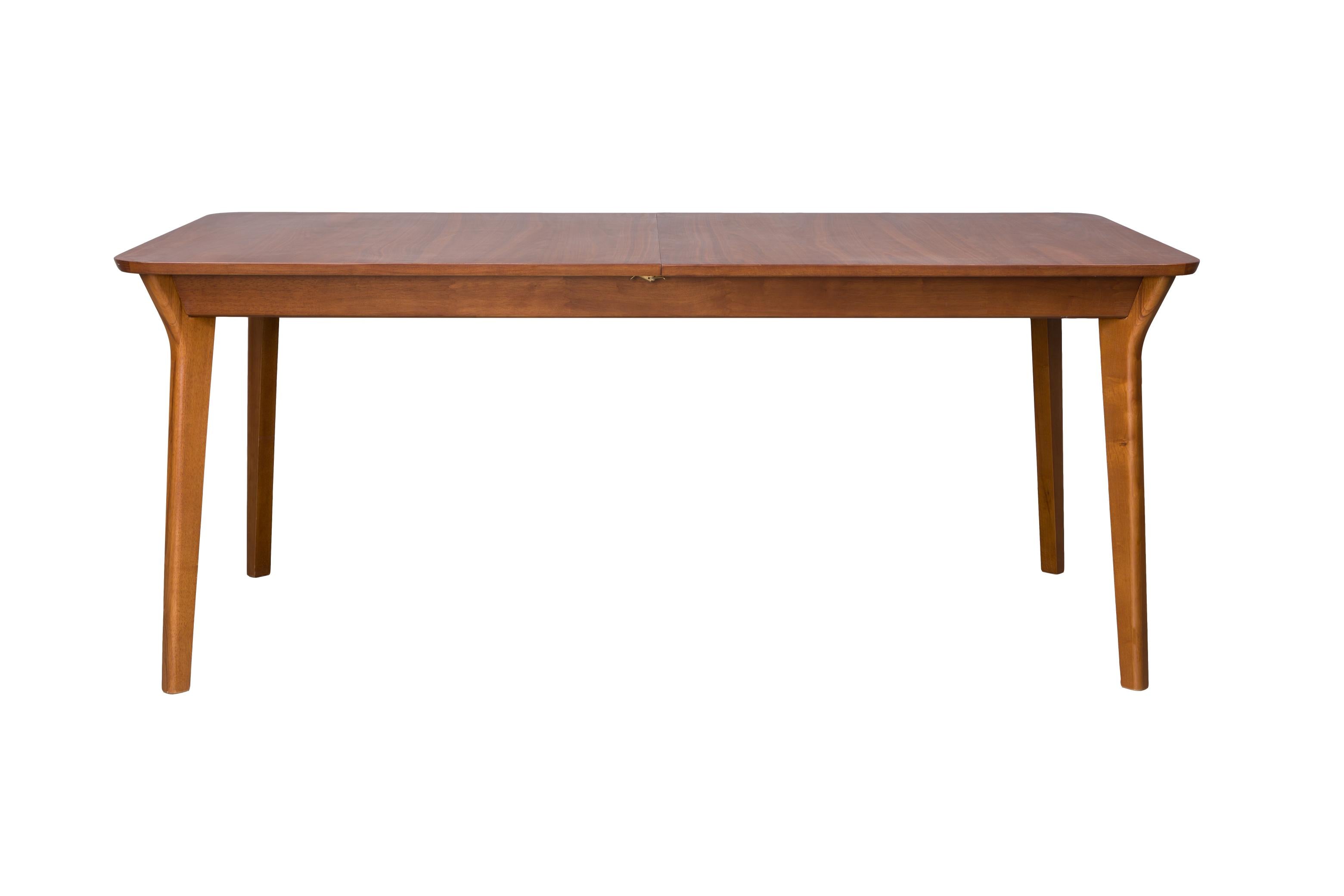 ELLEN Extendable Table in Dark Brown Rubberwood