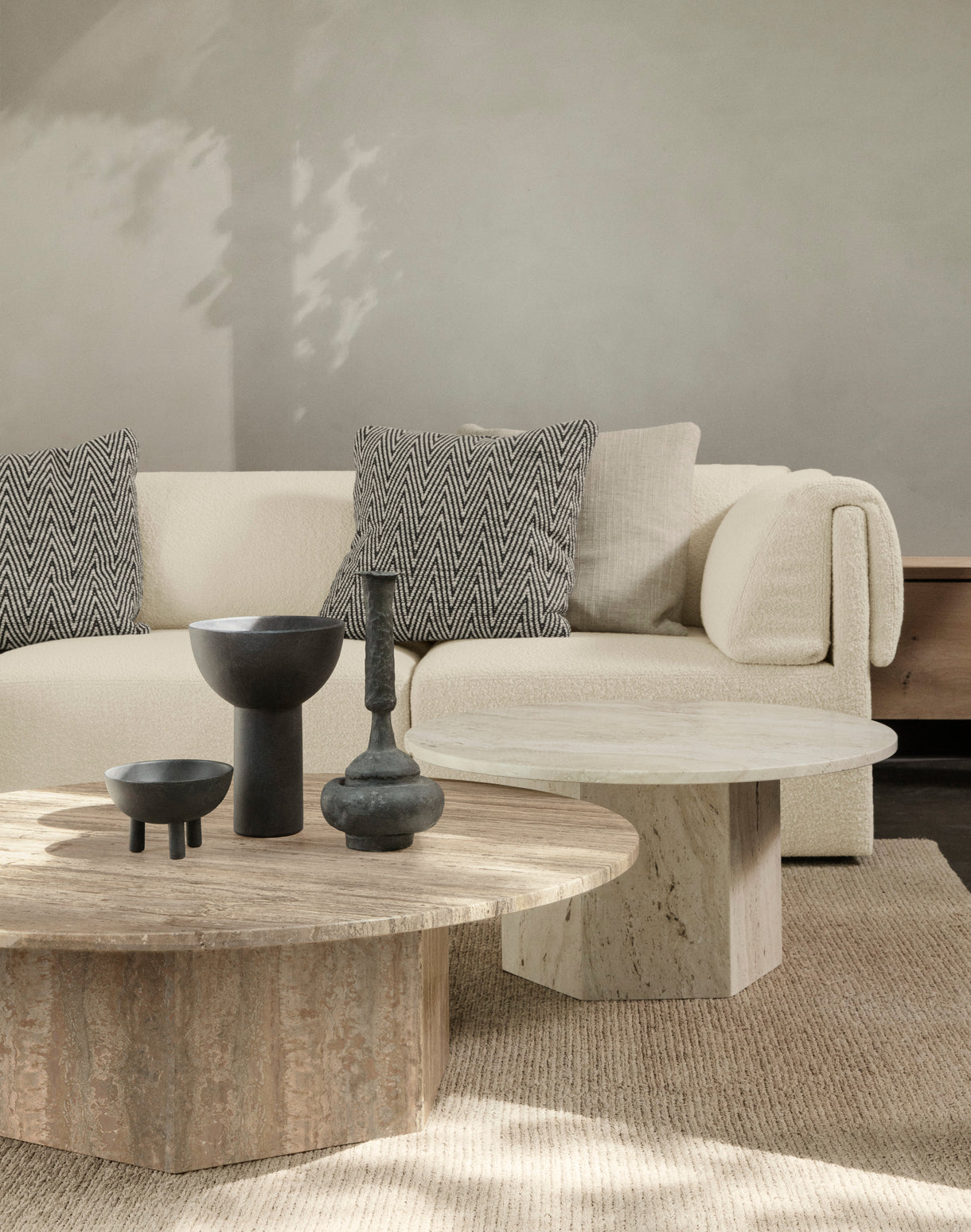 3-seater upholstered WONDER sofa