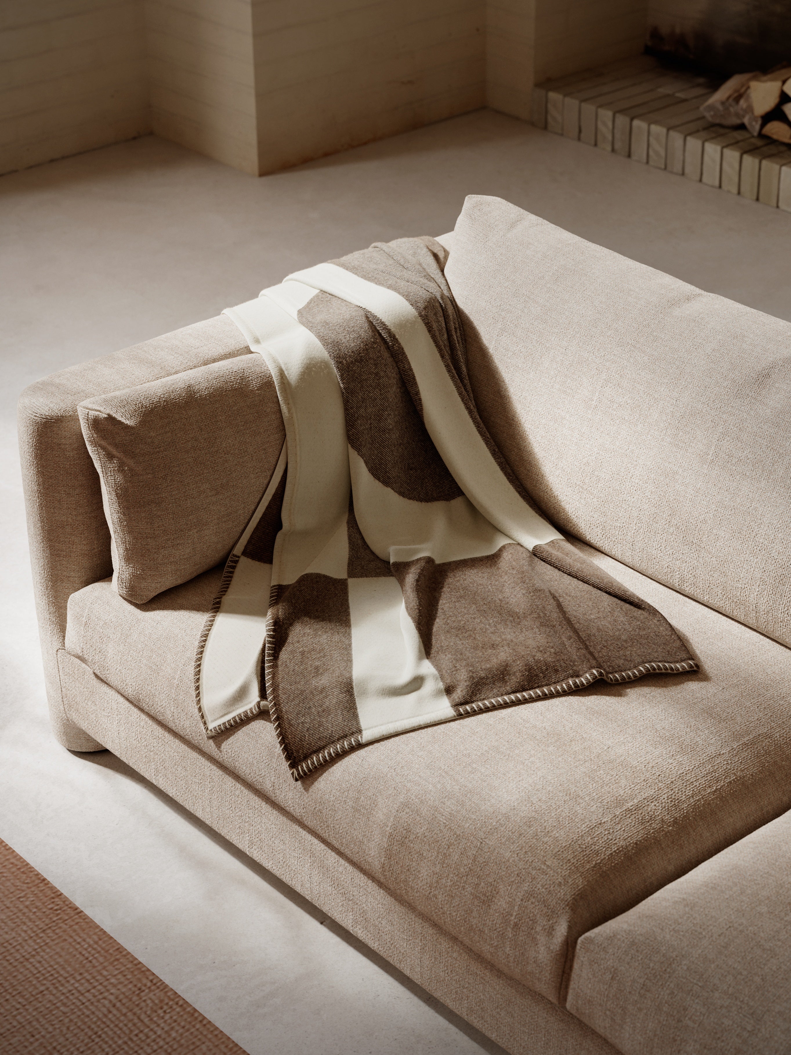 Koc BIG LOGO brown-beige