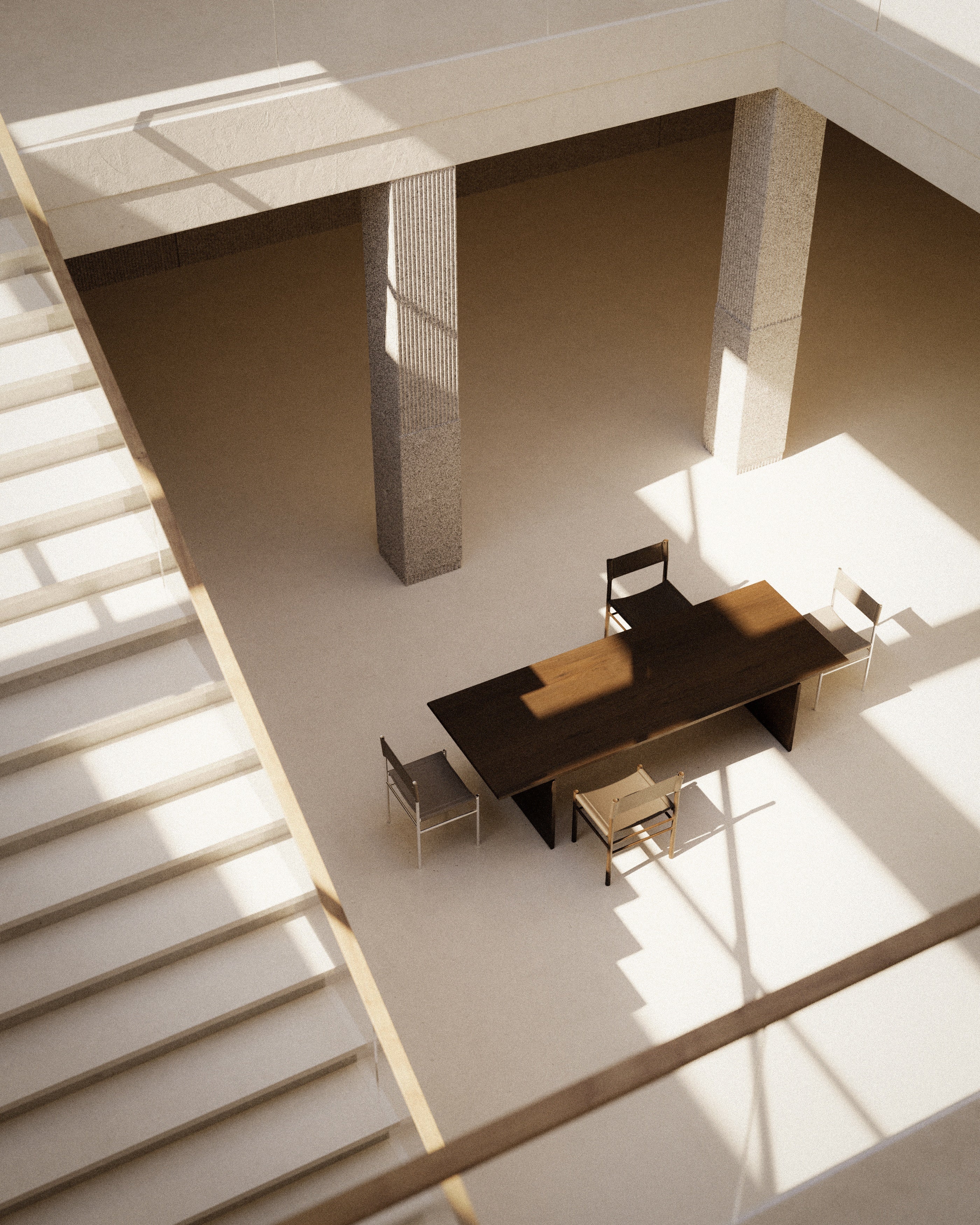 Židle FERRA dub a kůže