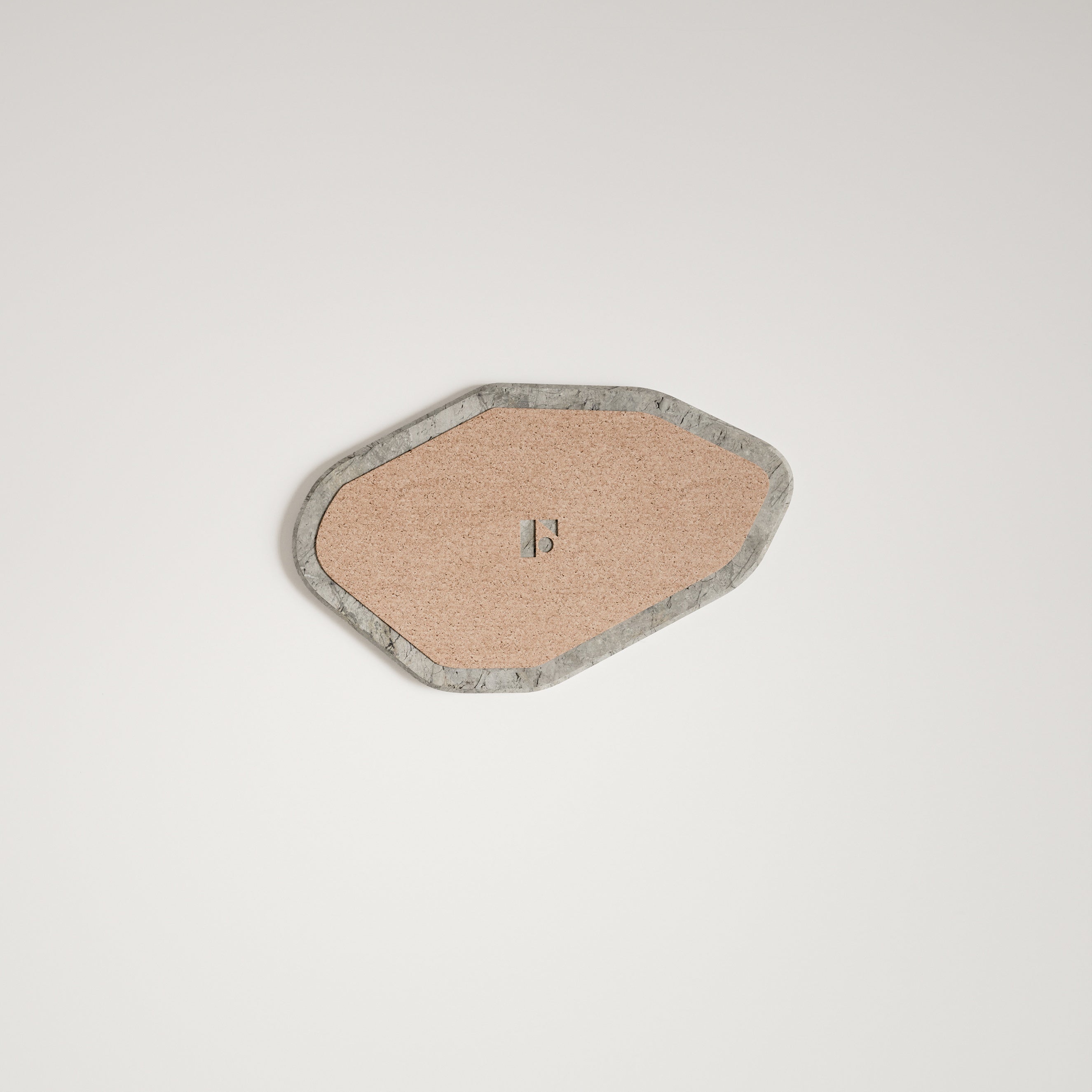 Podnos VERGE 03 šedá mramor