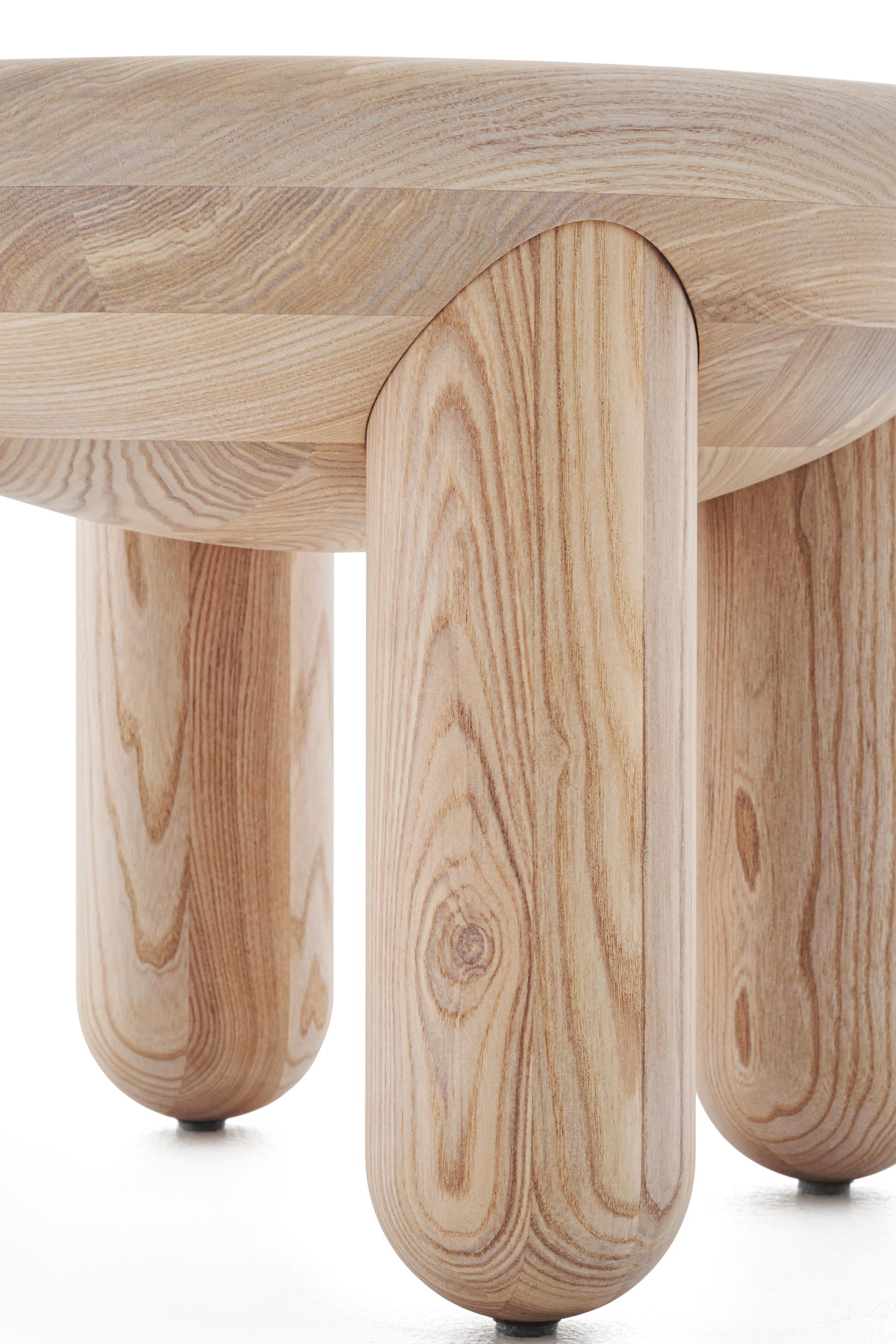 Konferenční stolek FREYJA 2 dřevěný