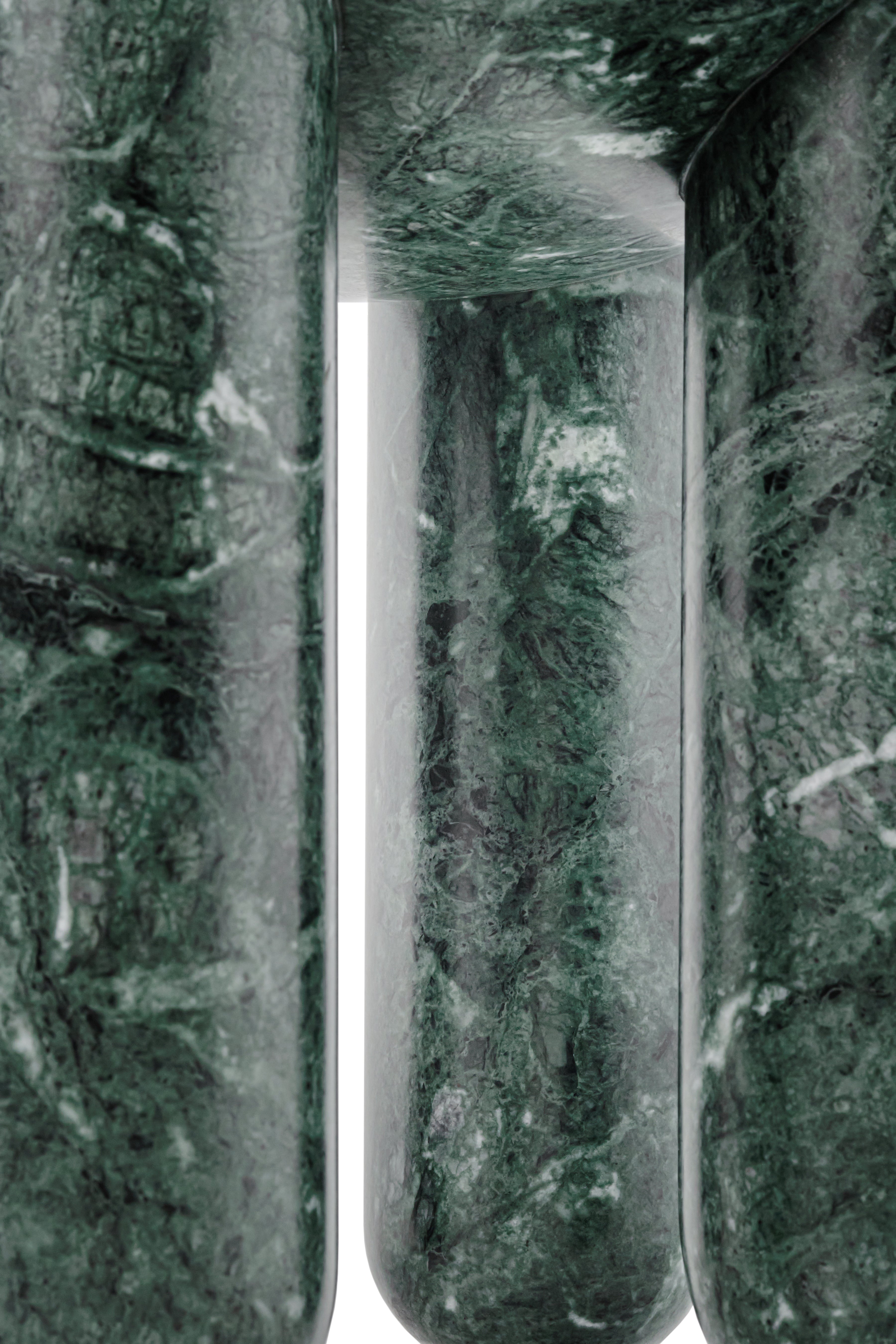 FREYJA 3 Coffee Table - NUMBERED EDITION Green Marble