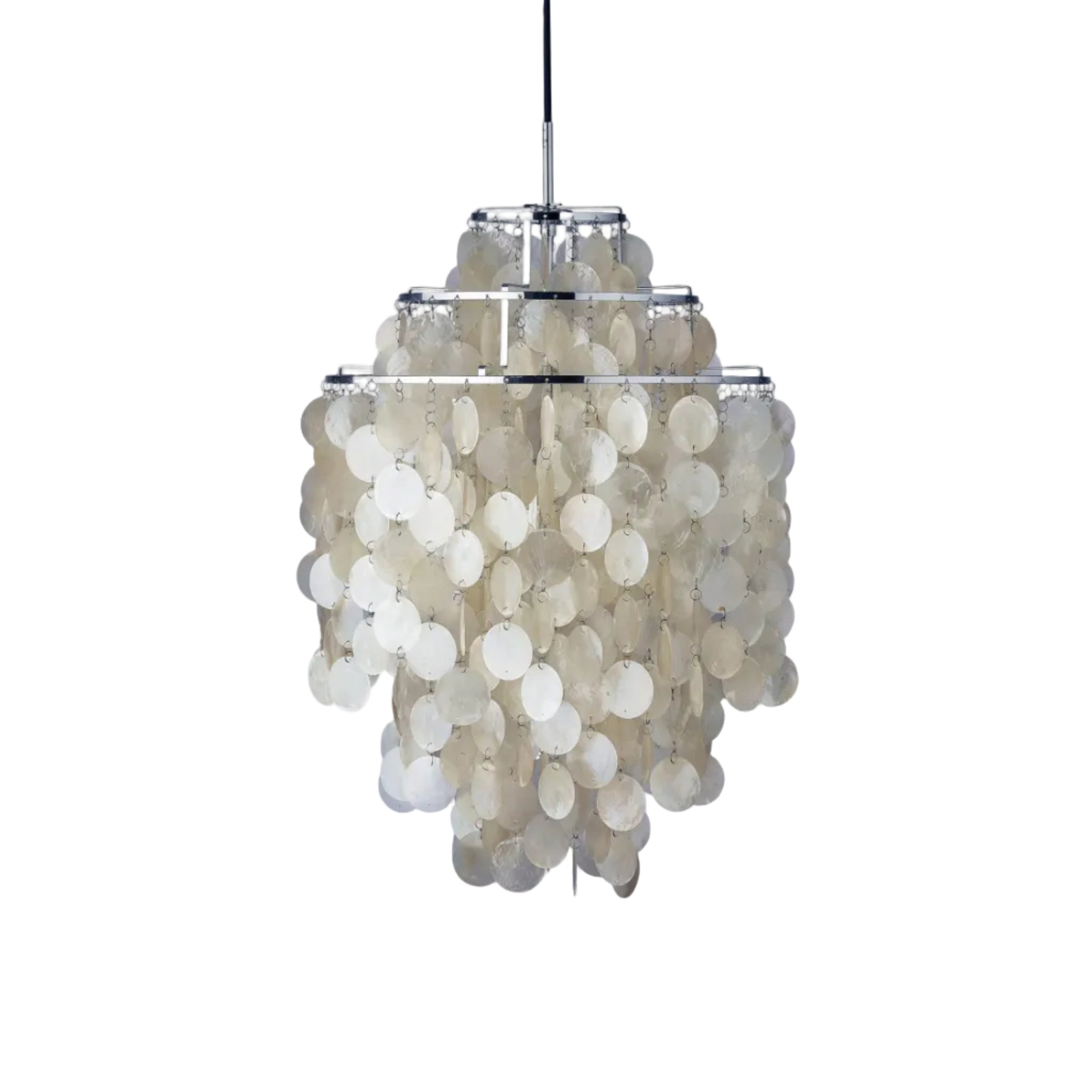Lustrná lampa FUN 1DM v perlové barvě