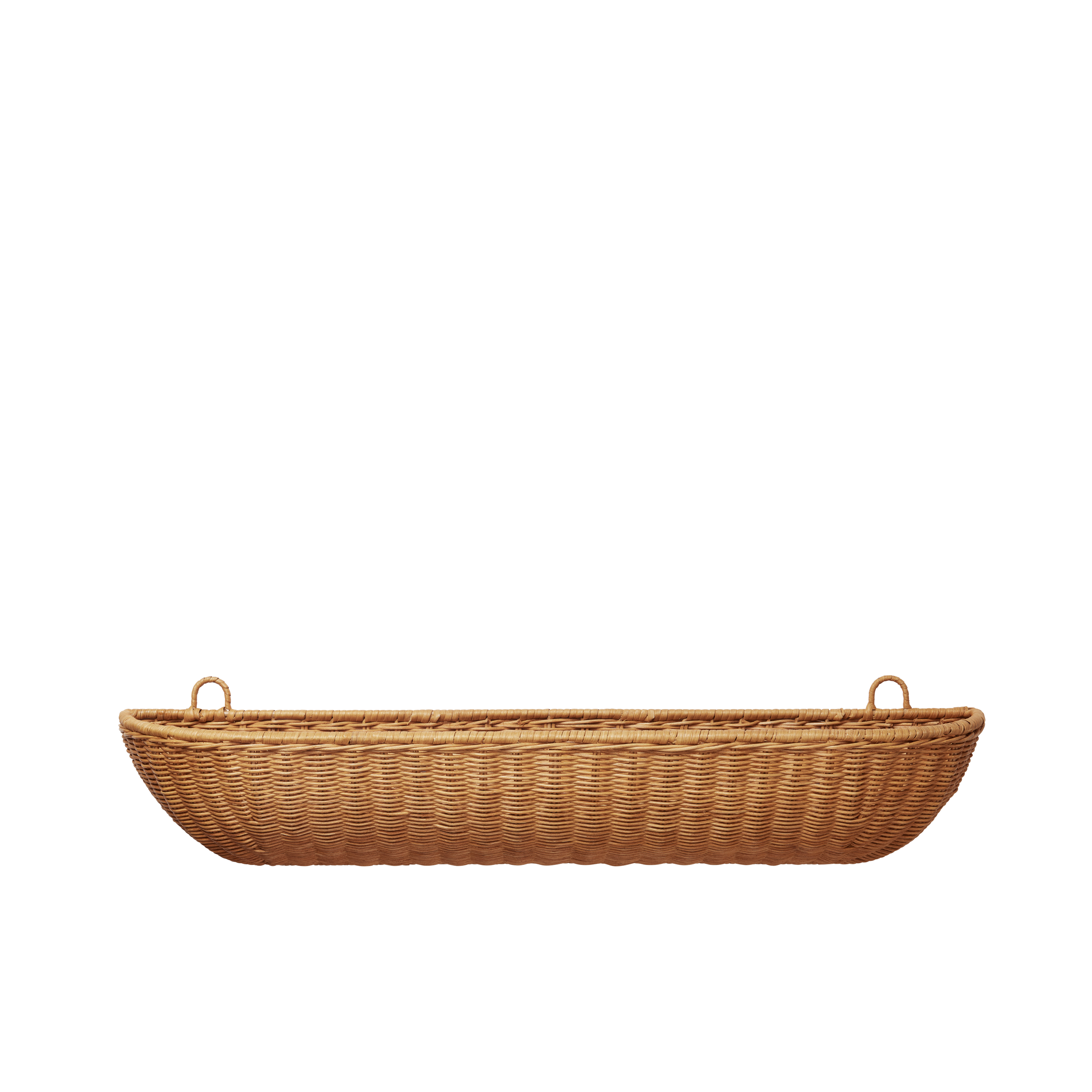 Nástěnný koš BRAIDED WALL POCKET ratan
