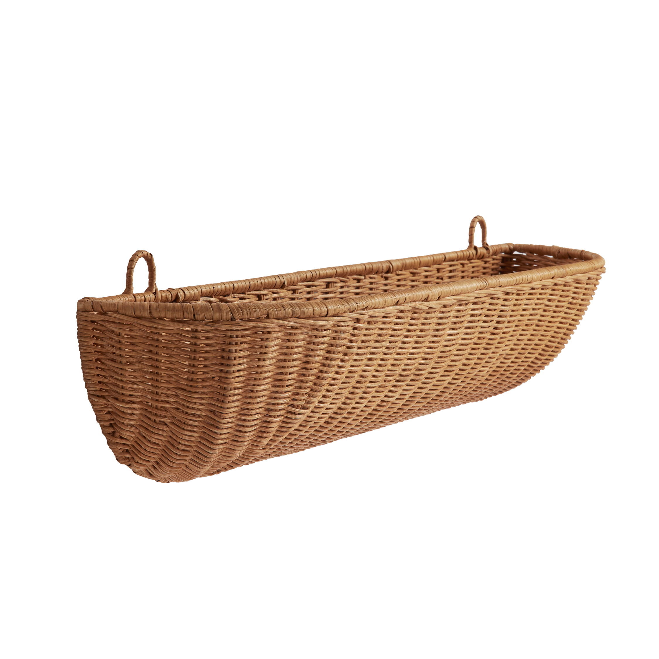 Nástěnný koš BRAIDED WALL POCKET ratan