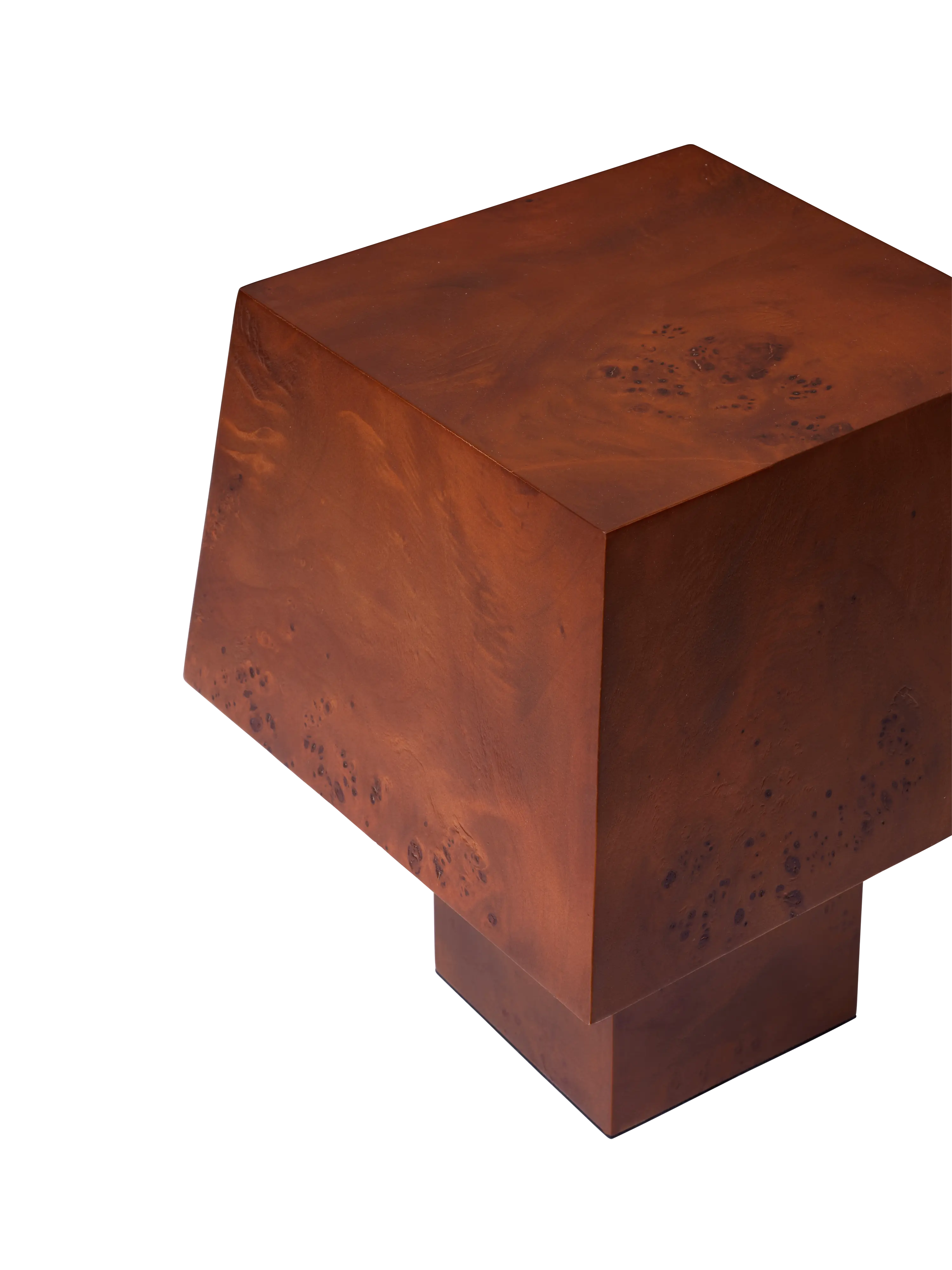 Lampa stołowa BURL ciemnobrązowy fornir, marka ferm LIVING
