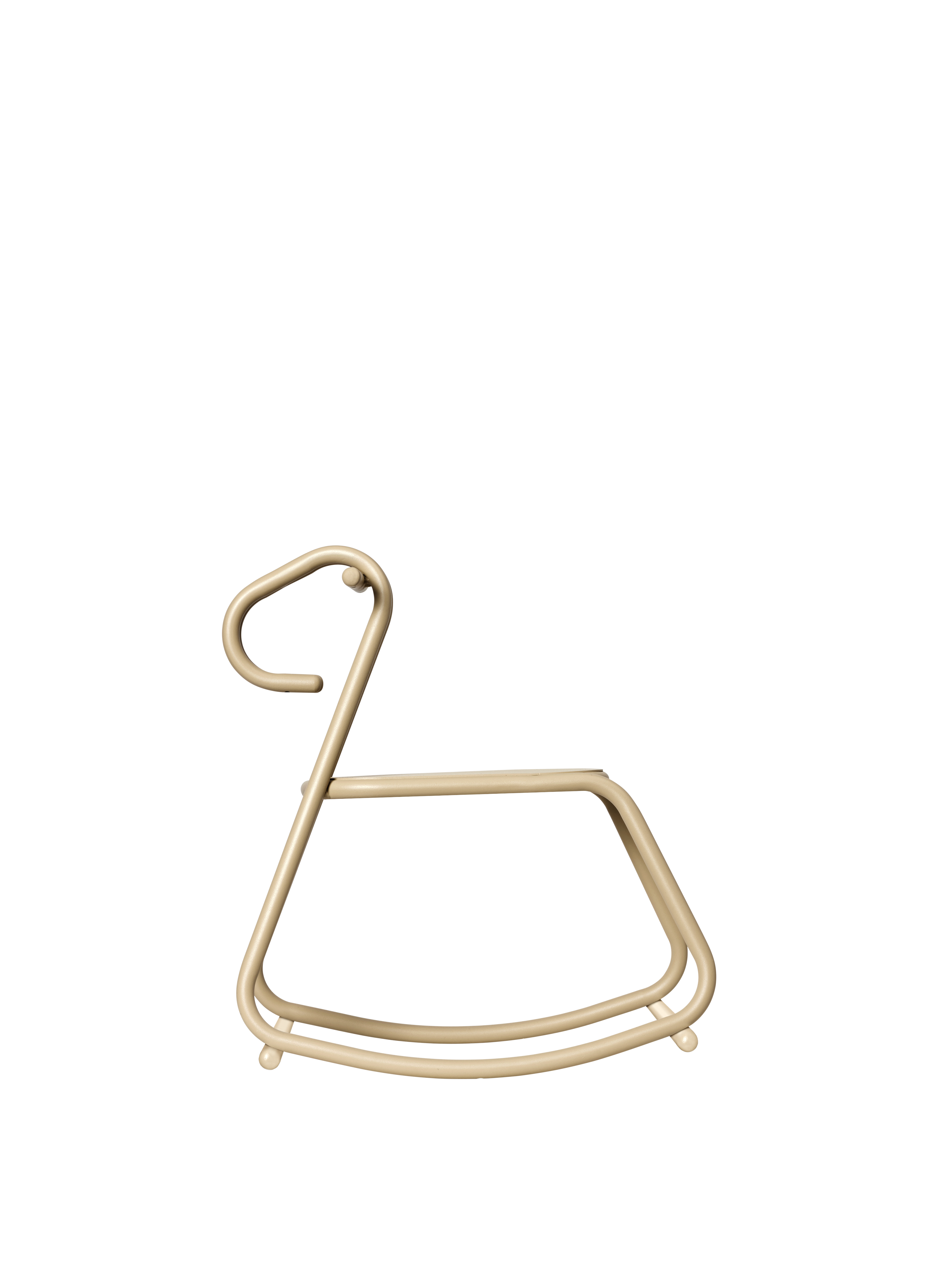 Houpací kůň pro děti LUSSI béžový