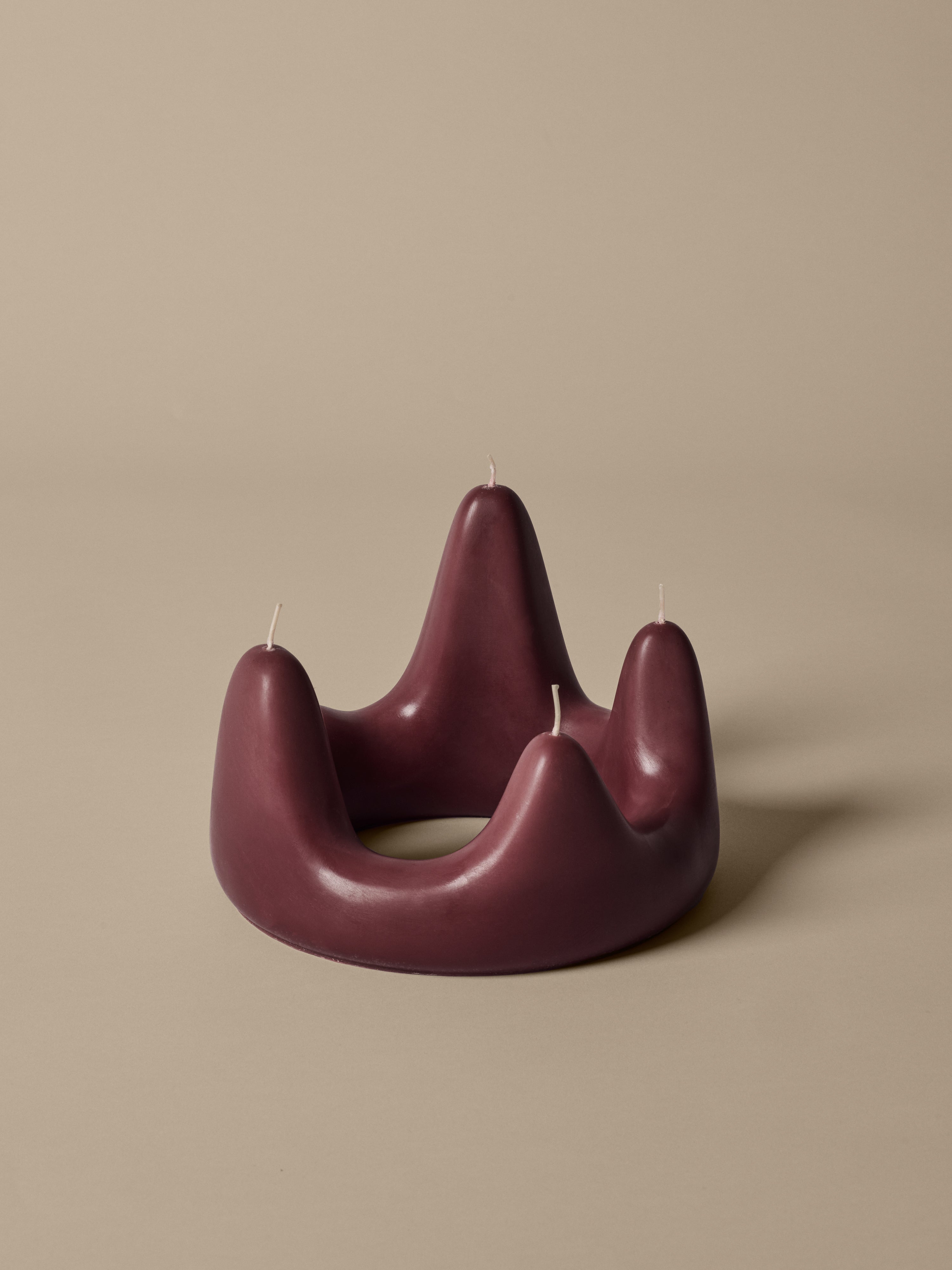 STALA candle burgundy