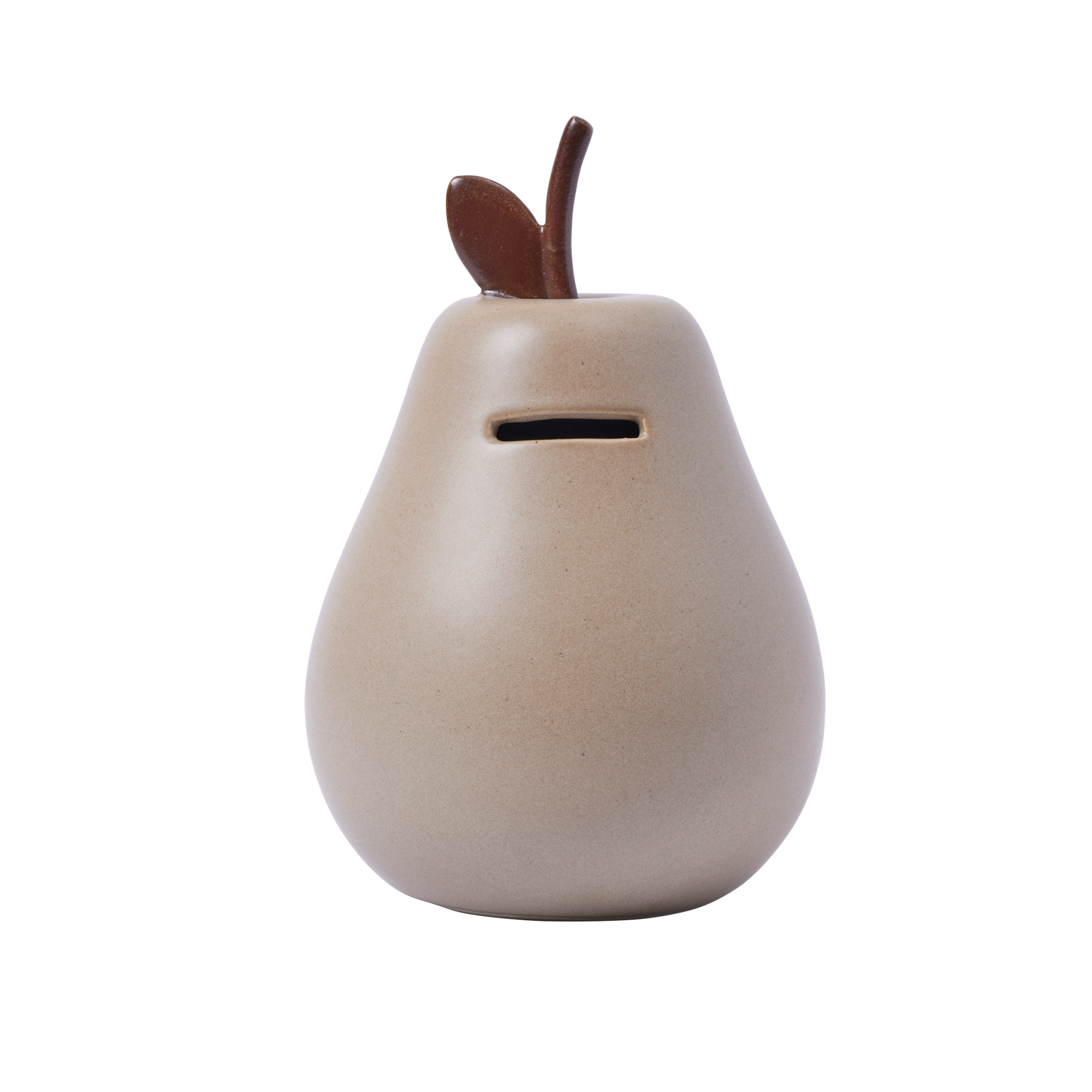 Skarbonka PEAR béžová