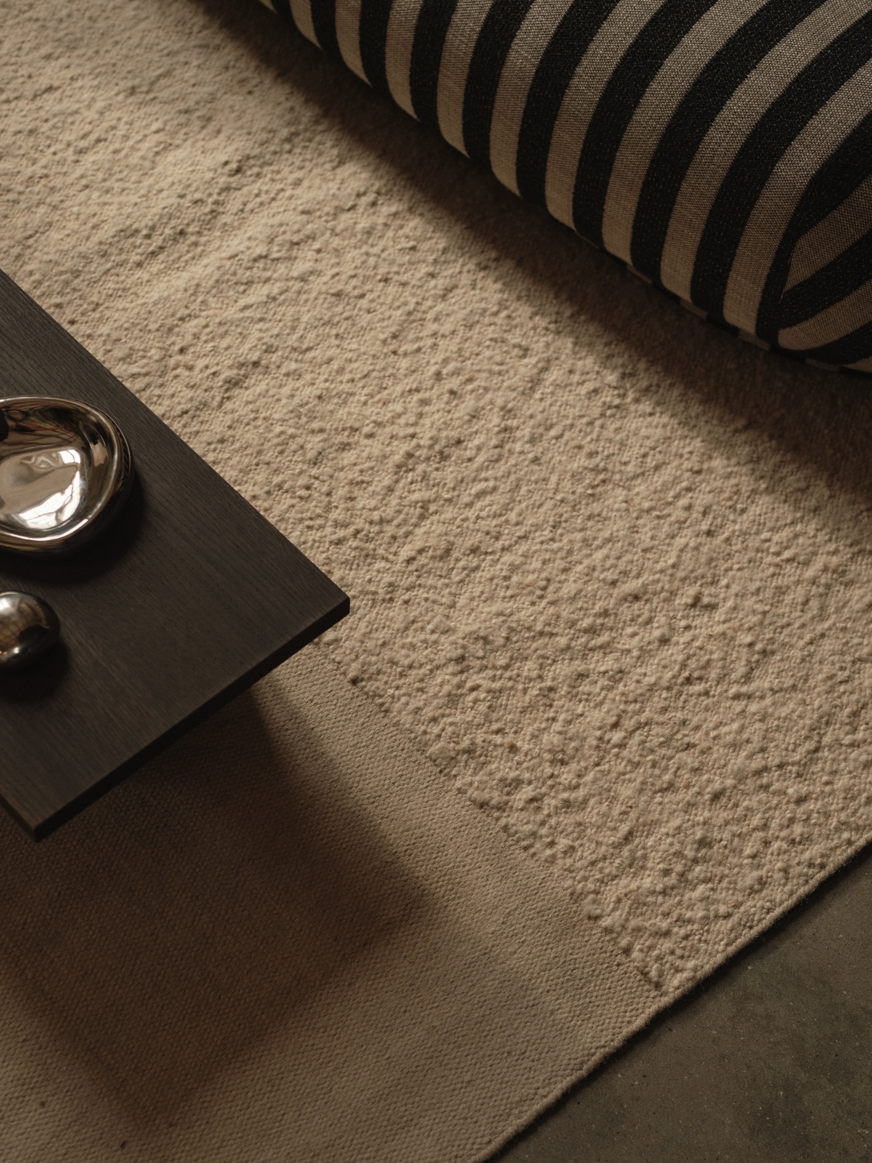 Dark oak wooden exposure table