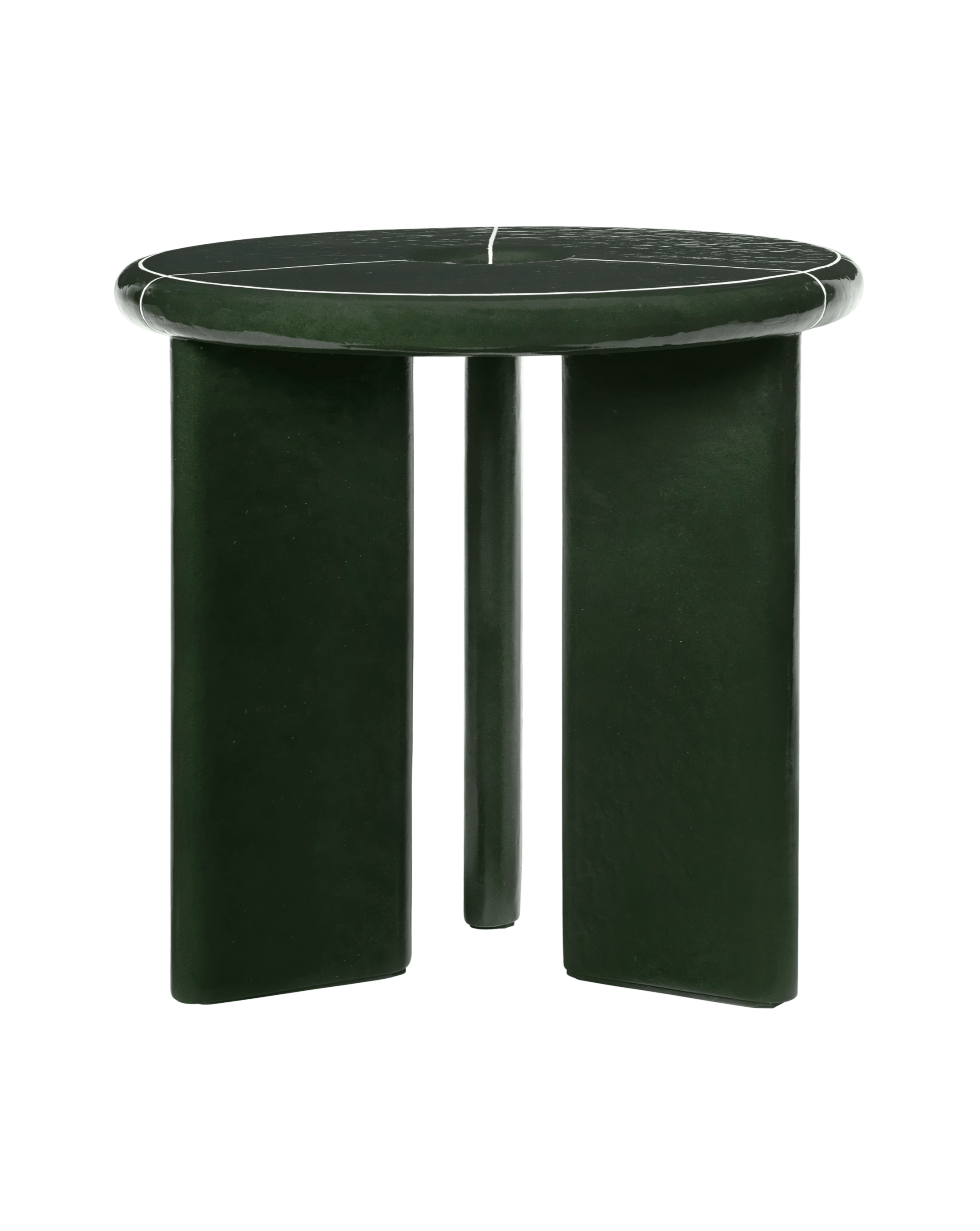 DEYA Dark Green Side Table