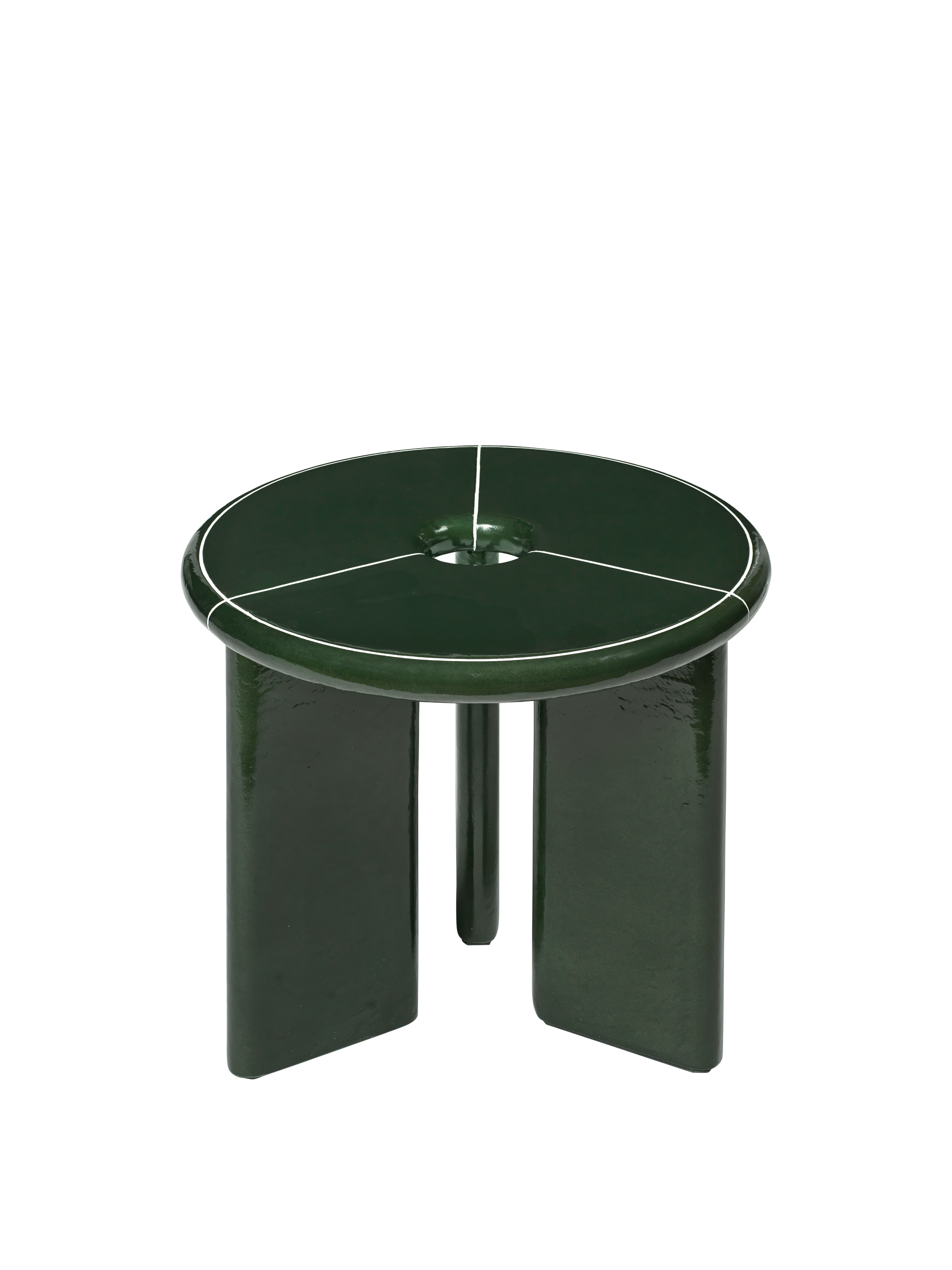 DEYA Dark Green Side Table
