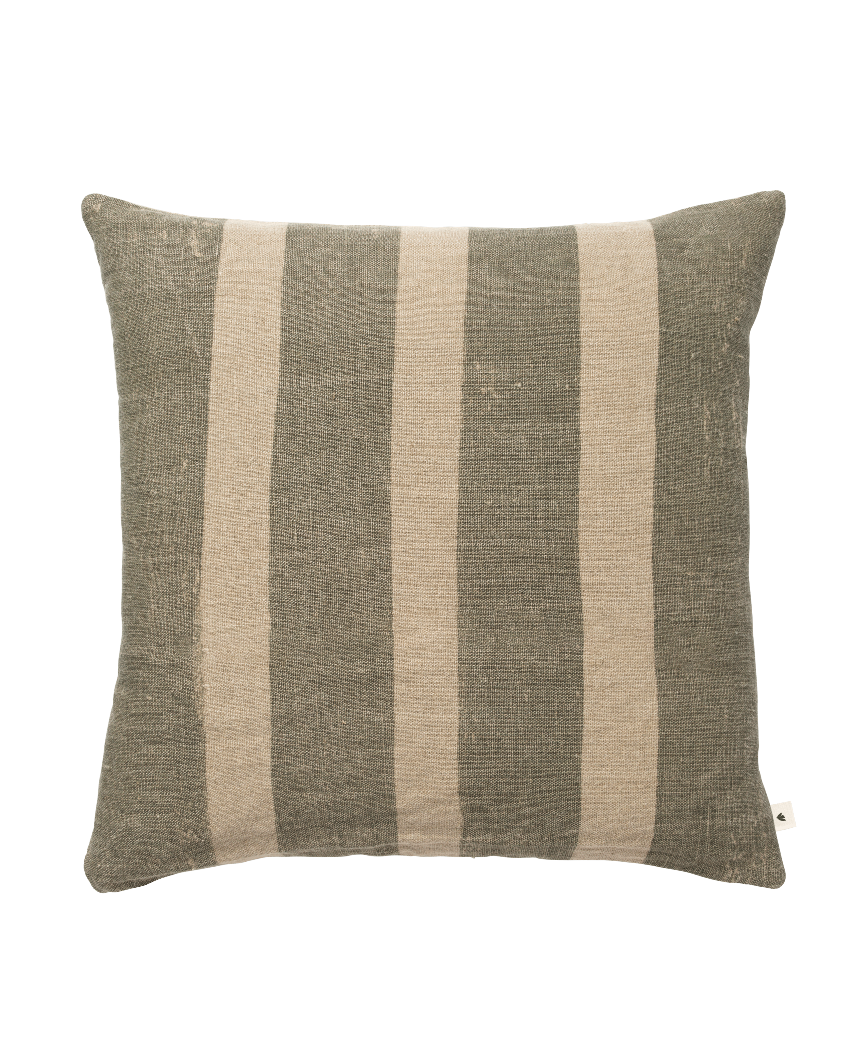 Dekorativní polštář OLEO matcha s béžovou barvou
