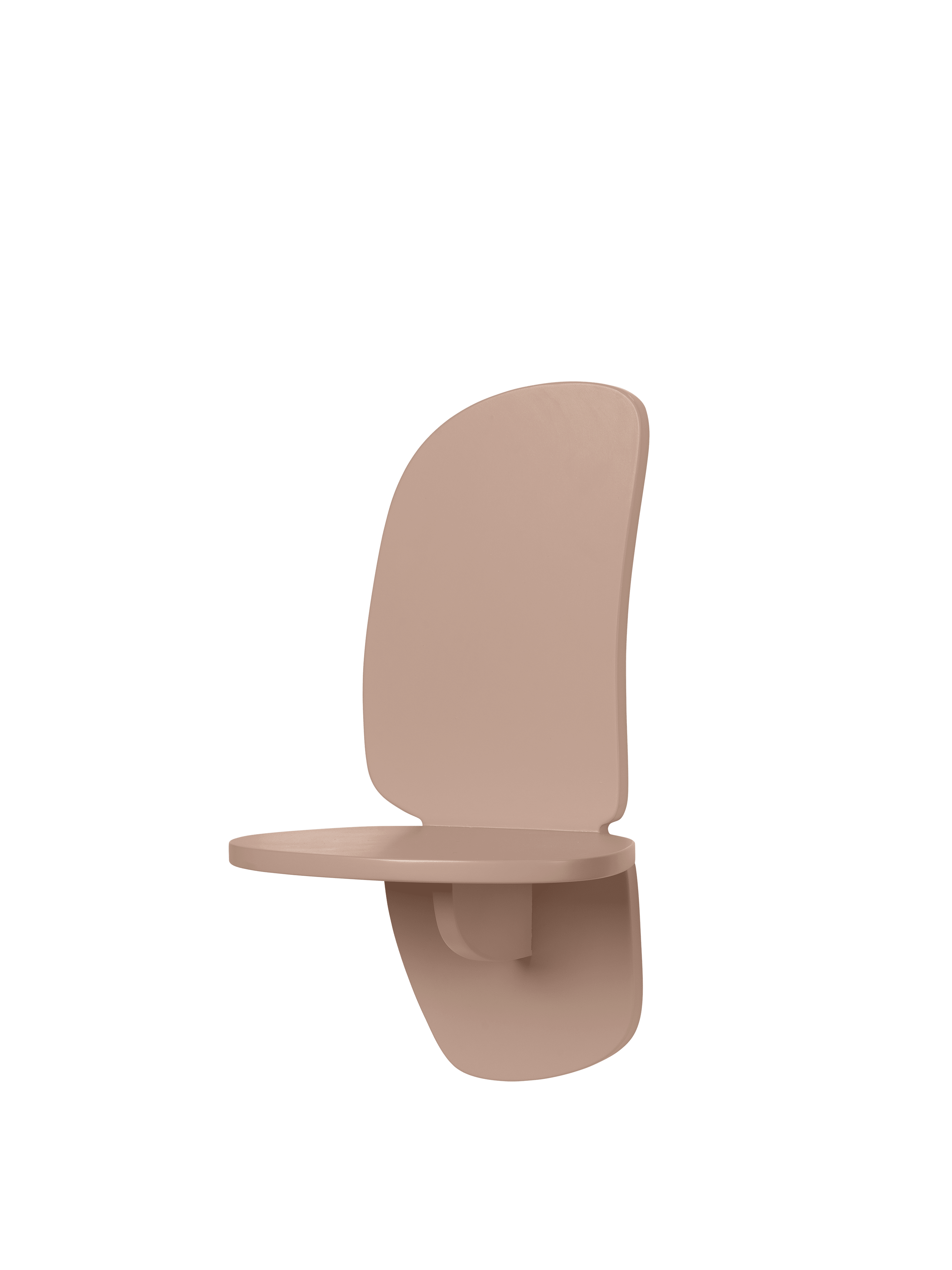 Hanging shelf PILU light pink