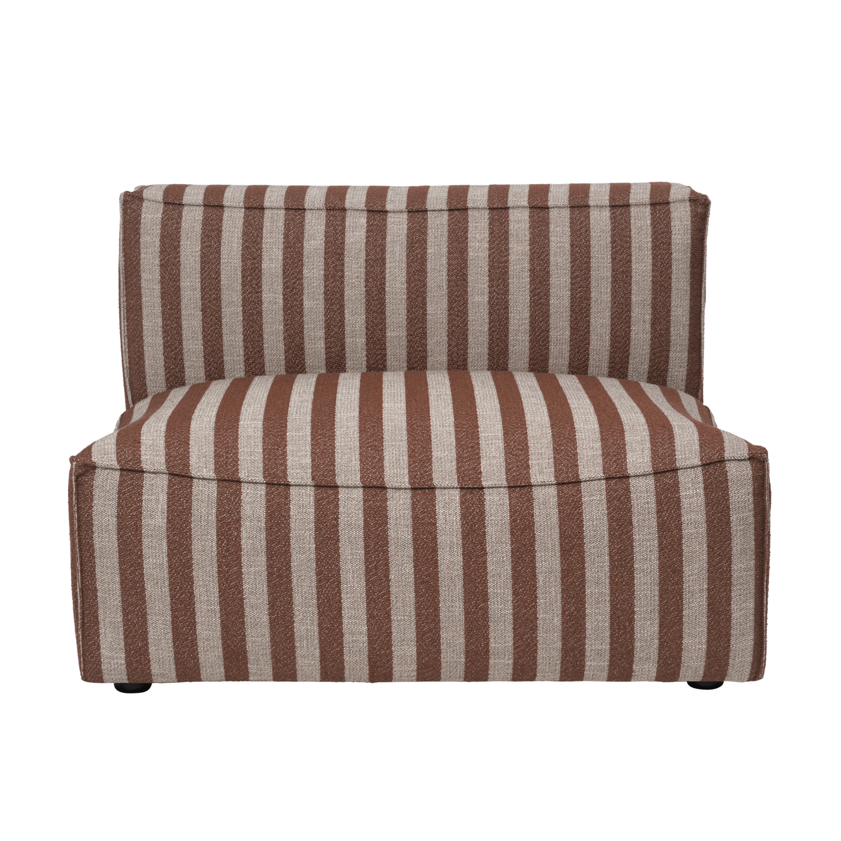 CATENA Louisiana Modular Sofa - Chocolate Center Element with Marker