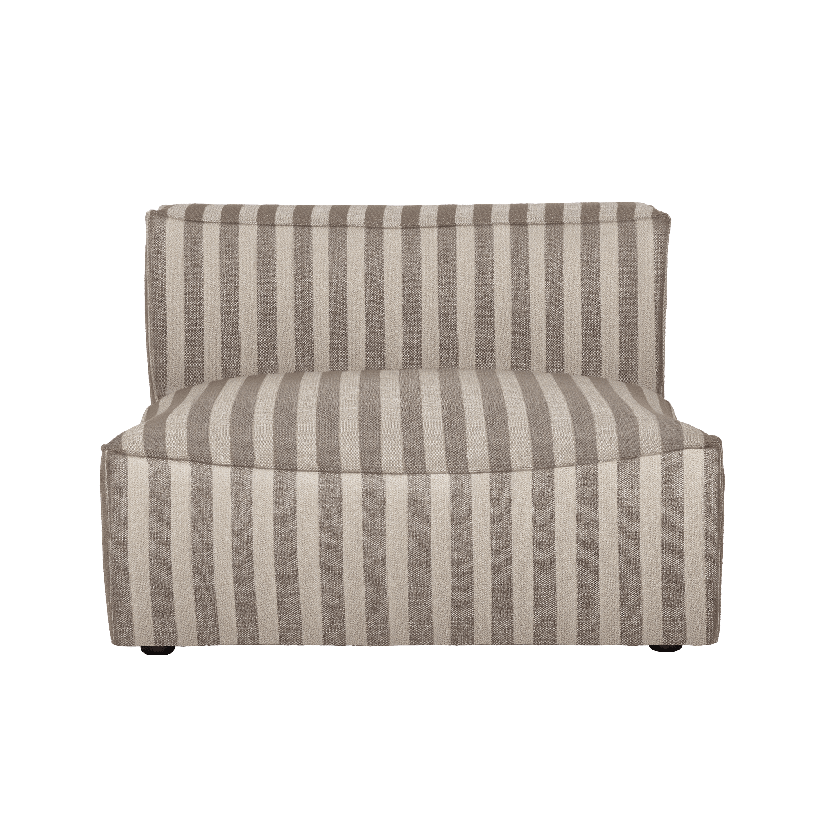 Modulární pohovka CATENA Louisiana - středový prvek pískový s lámavou bílou