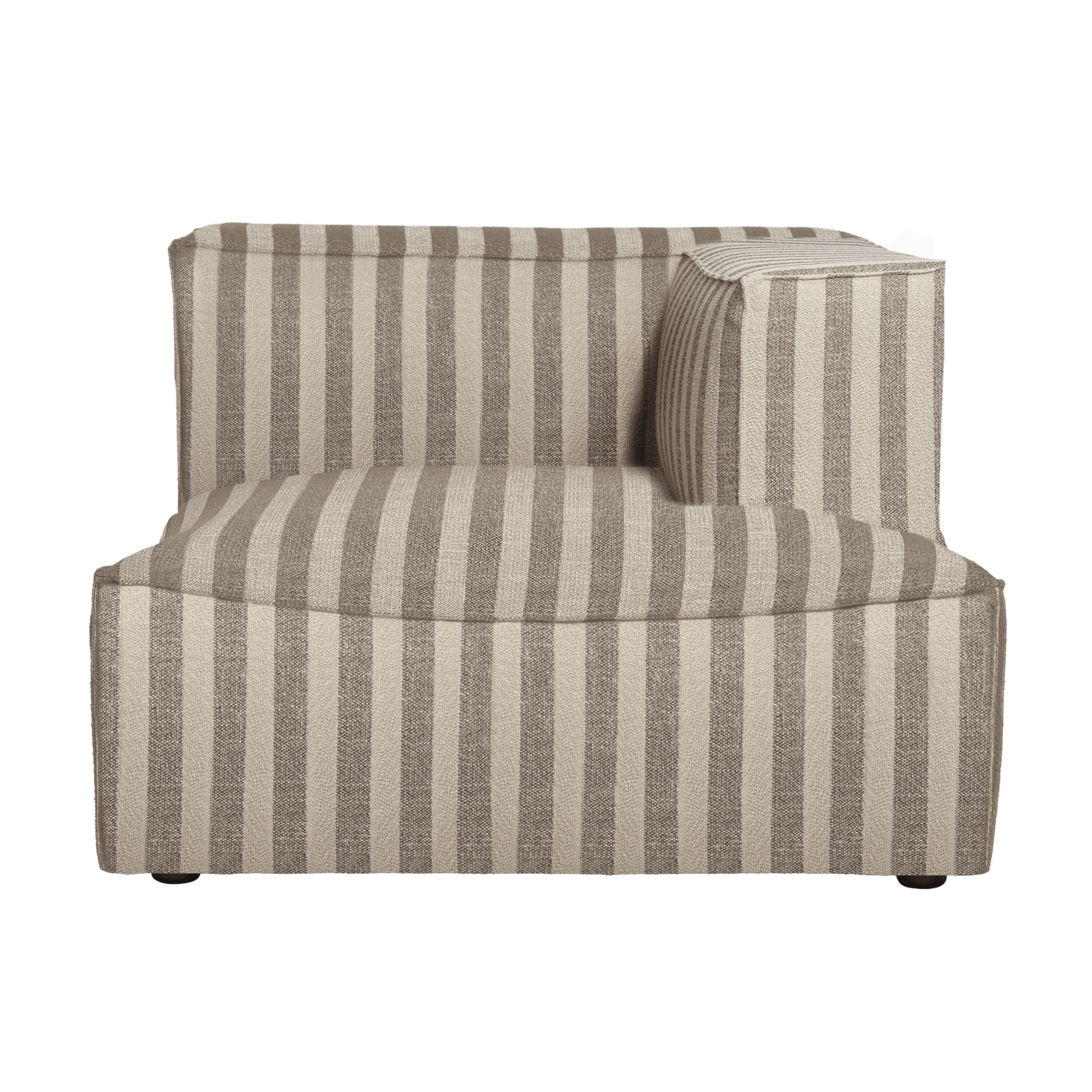 Pravostranný szezlong CATENA Louisiana pískový s lámavou bílou